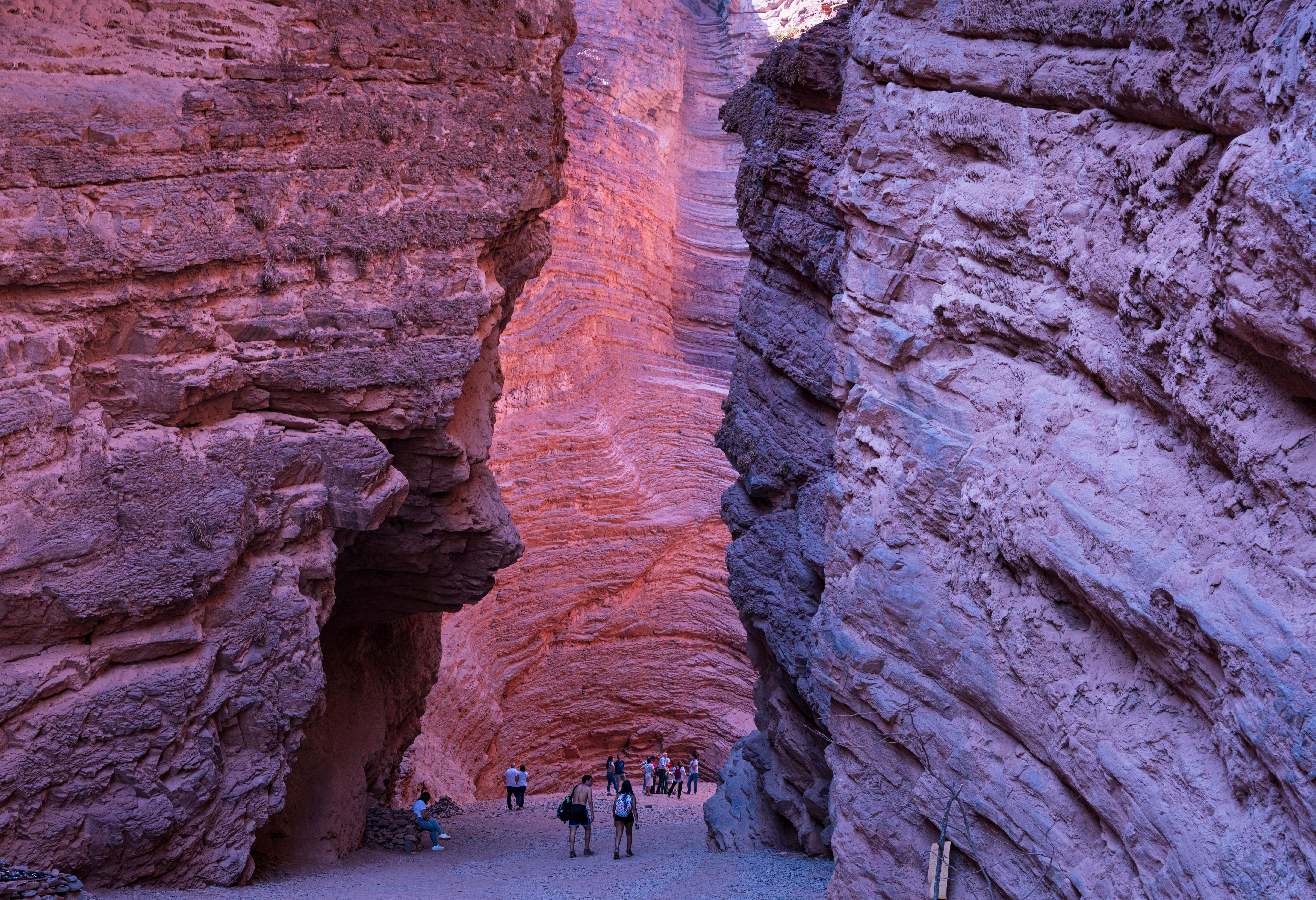 Natuurlijk Amphitheater regio Salta in Argentinië