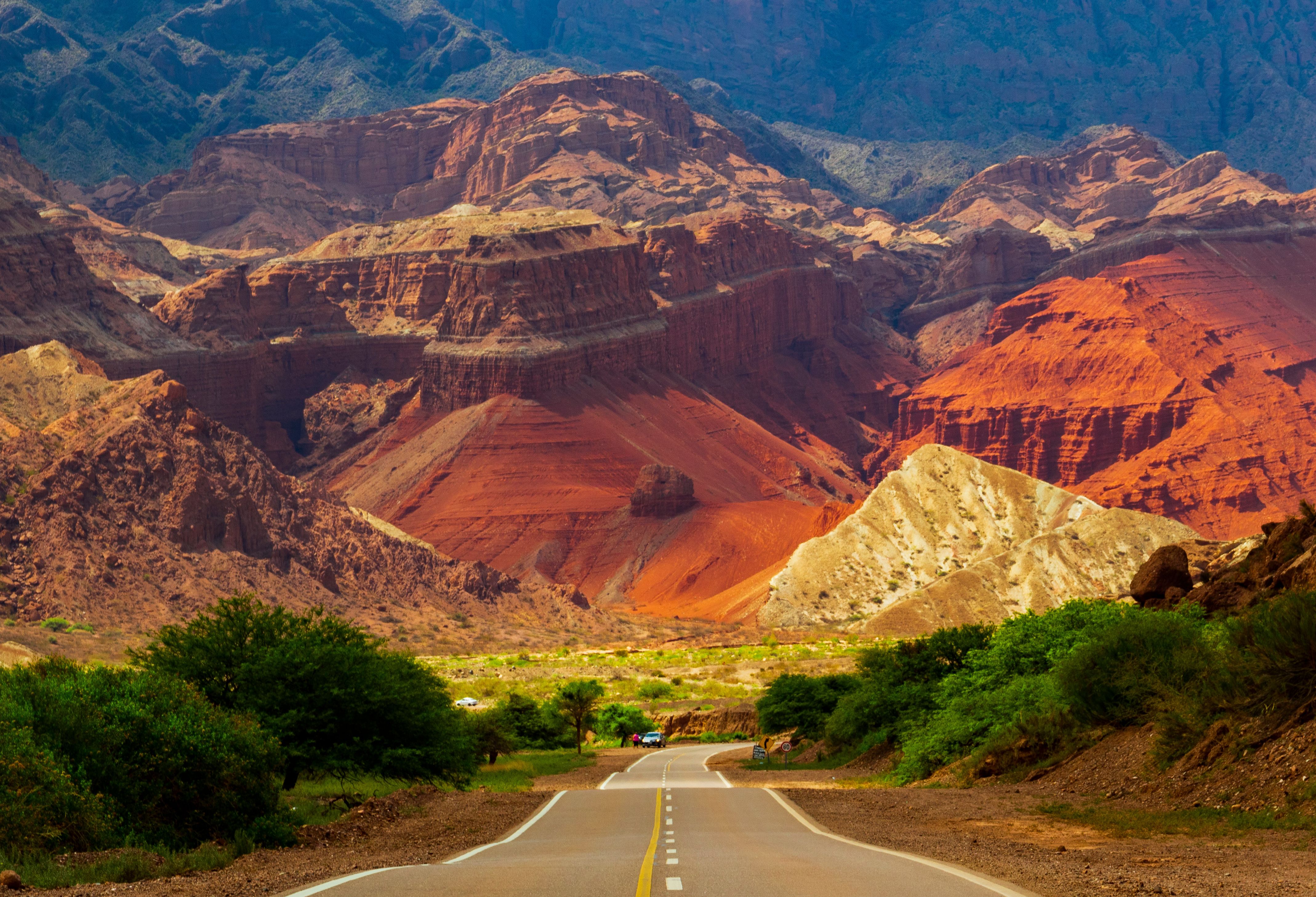 Quebrada-de-la-Conchas vallei regio Salta in Argentinië