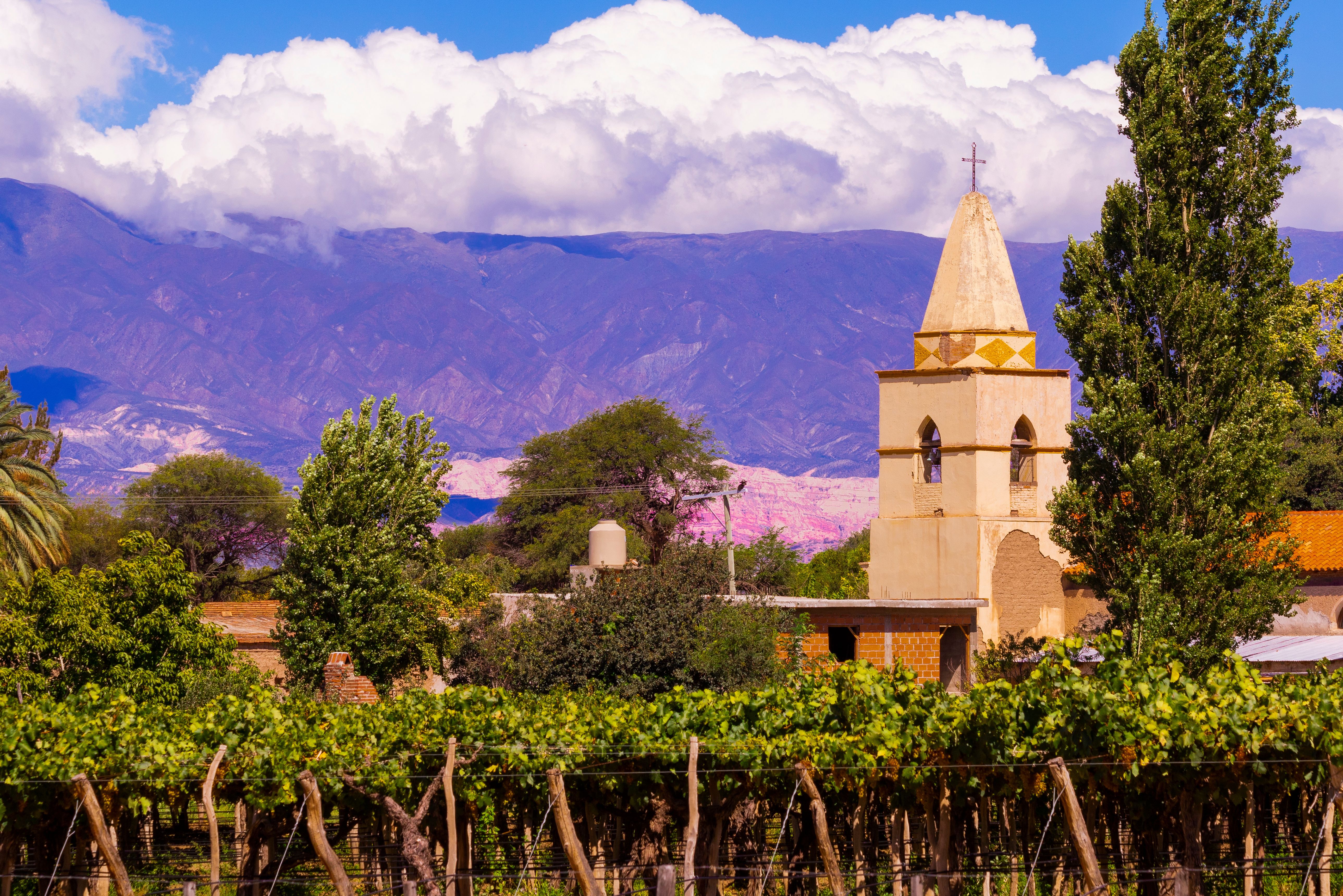 Cafayeta wijnregio in Argentinië