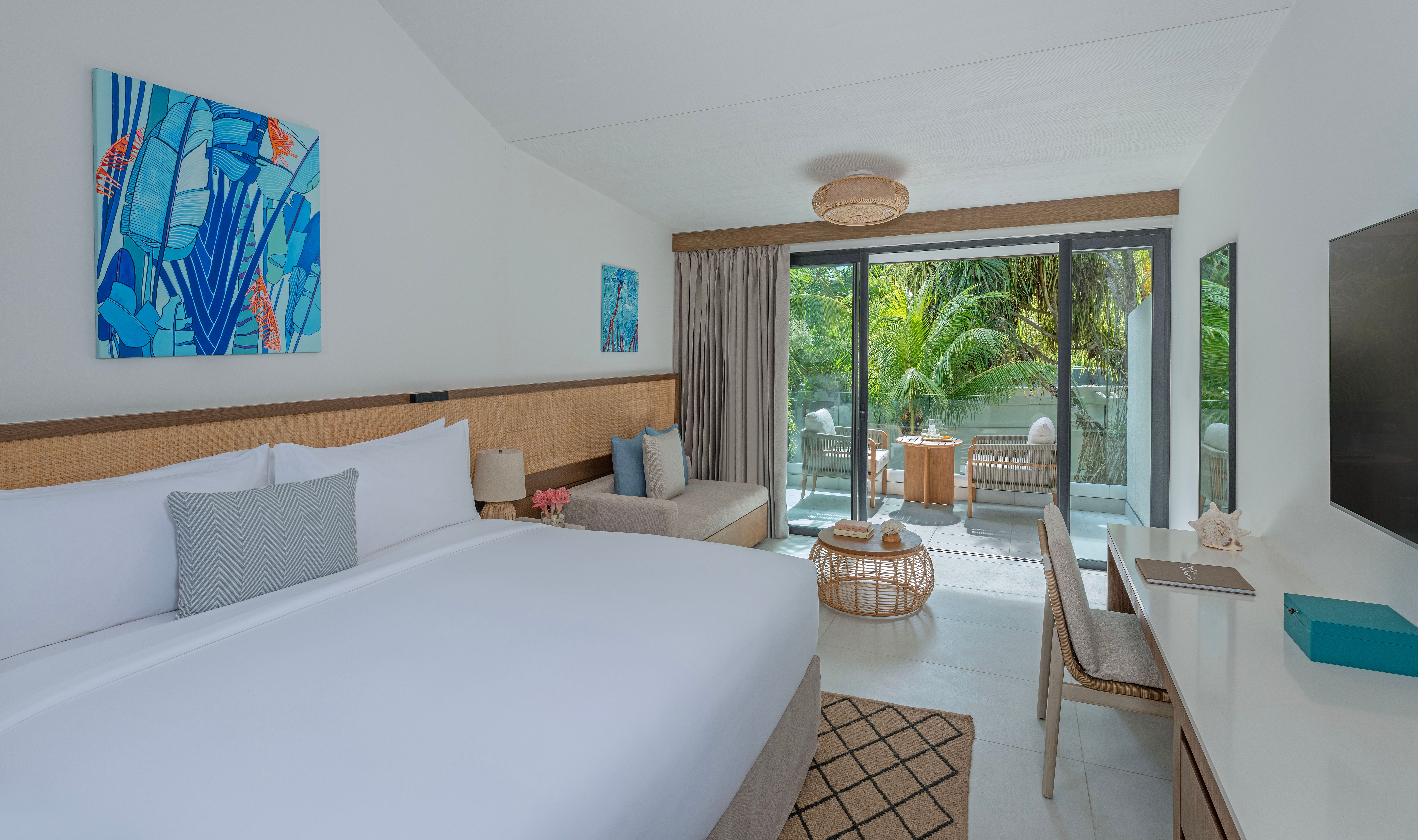 Seychellen Mahe Avani Plus Barbarons Seychelles Garden View Balcony Kamer