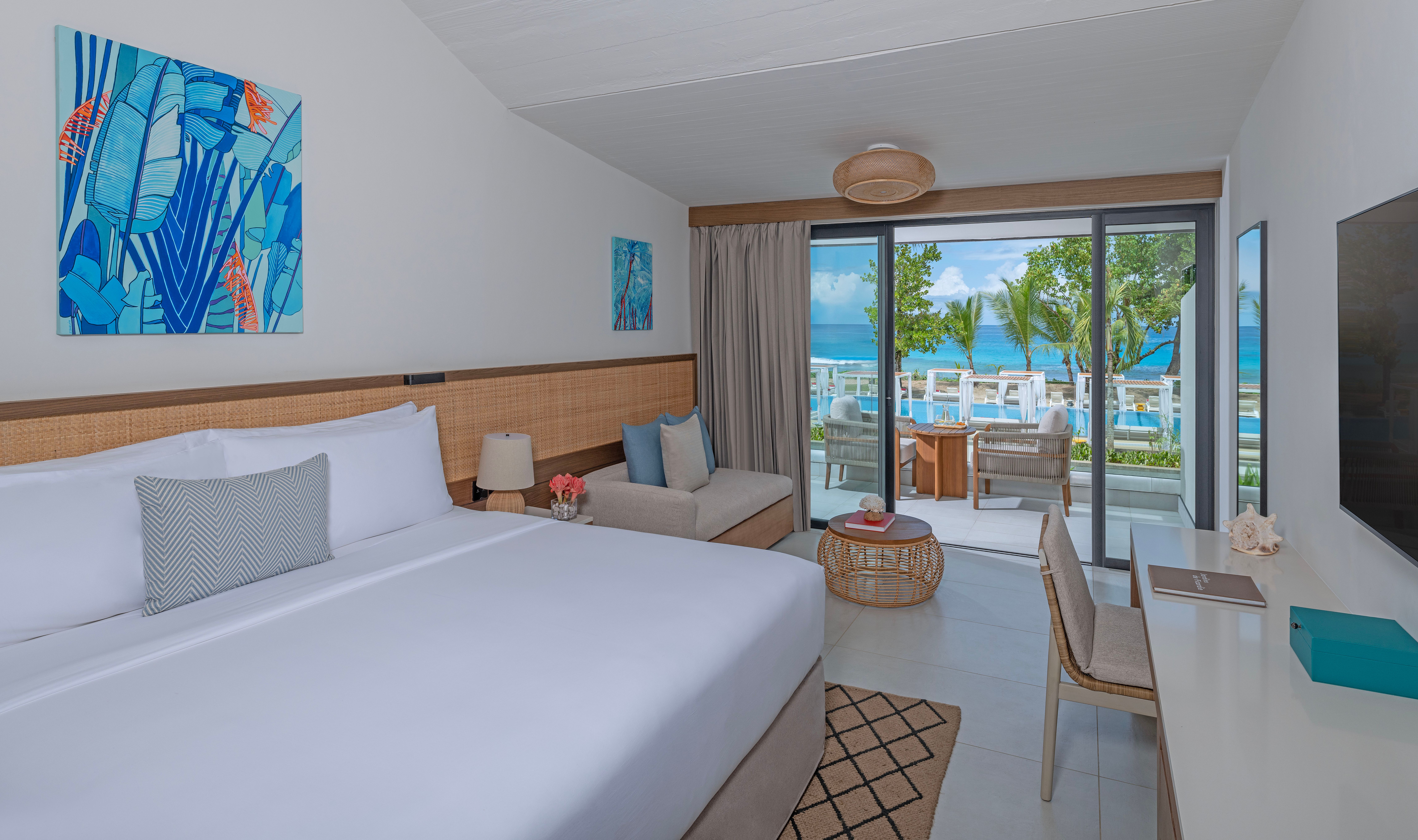 Seychellen Mahe Avani Plus Barbarons Seychelles Superior Ocean View Balcony Kamer