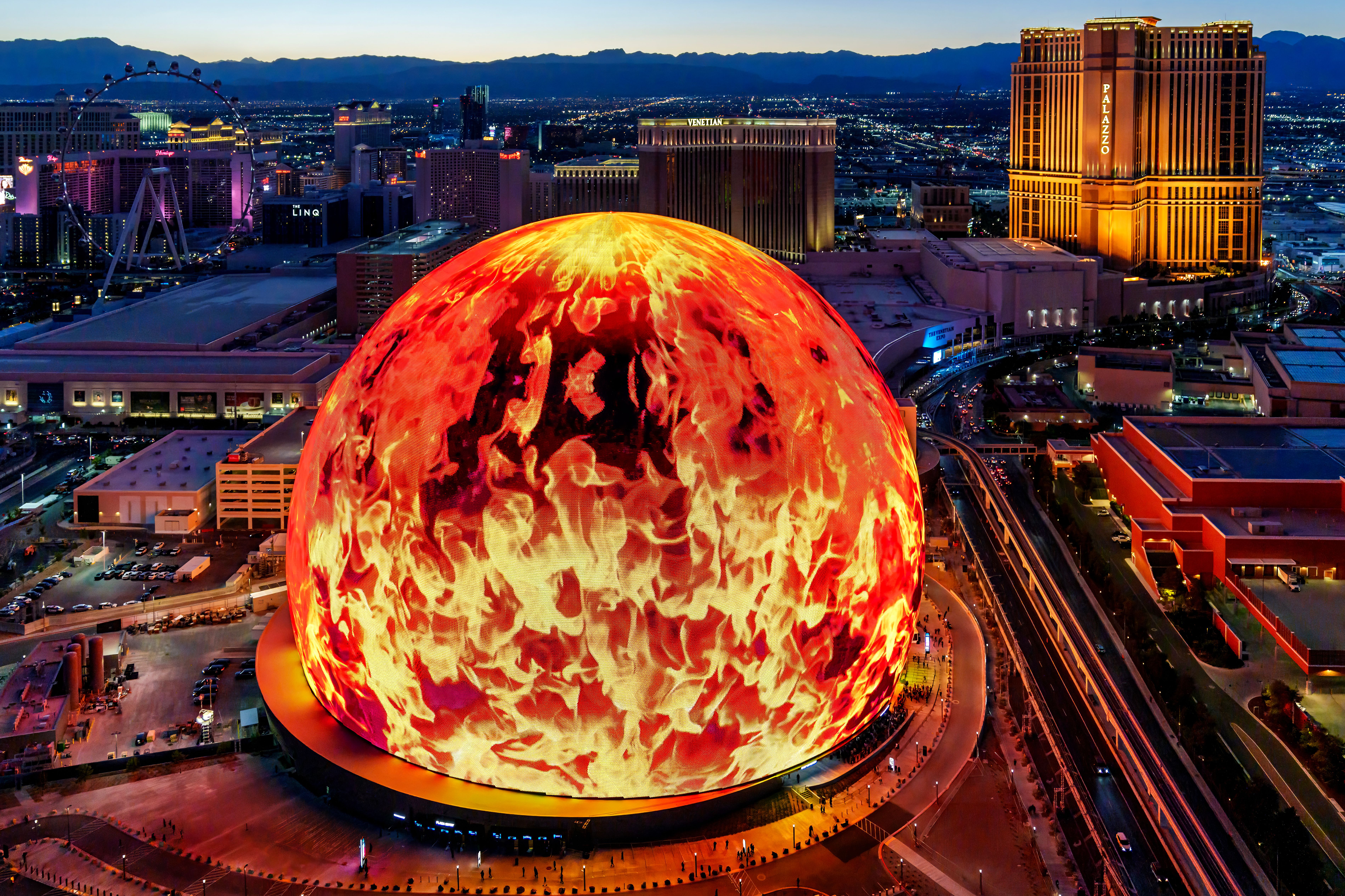 Amerika-Las-Vegas-Sphere-Experience