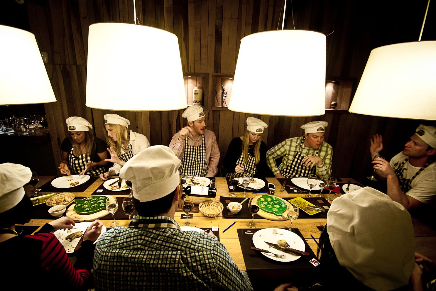 Aan tafel tijdesn The Argentine Experience