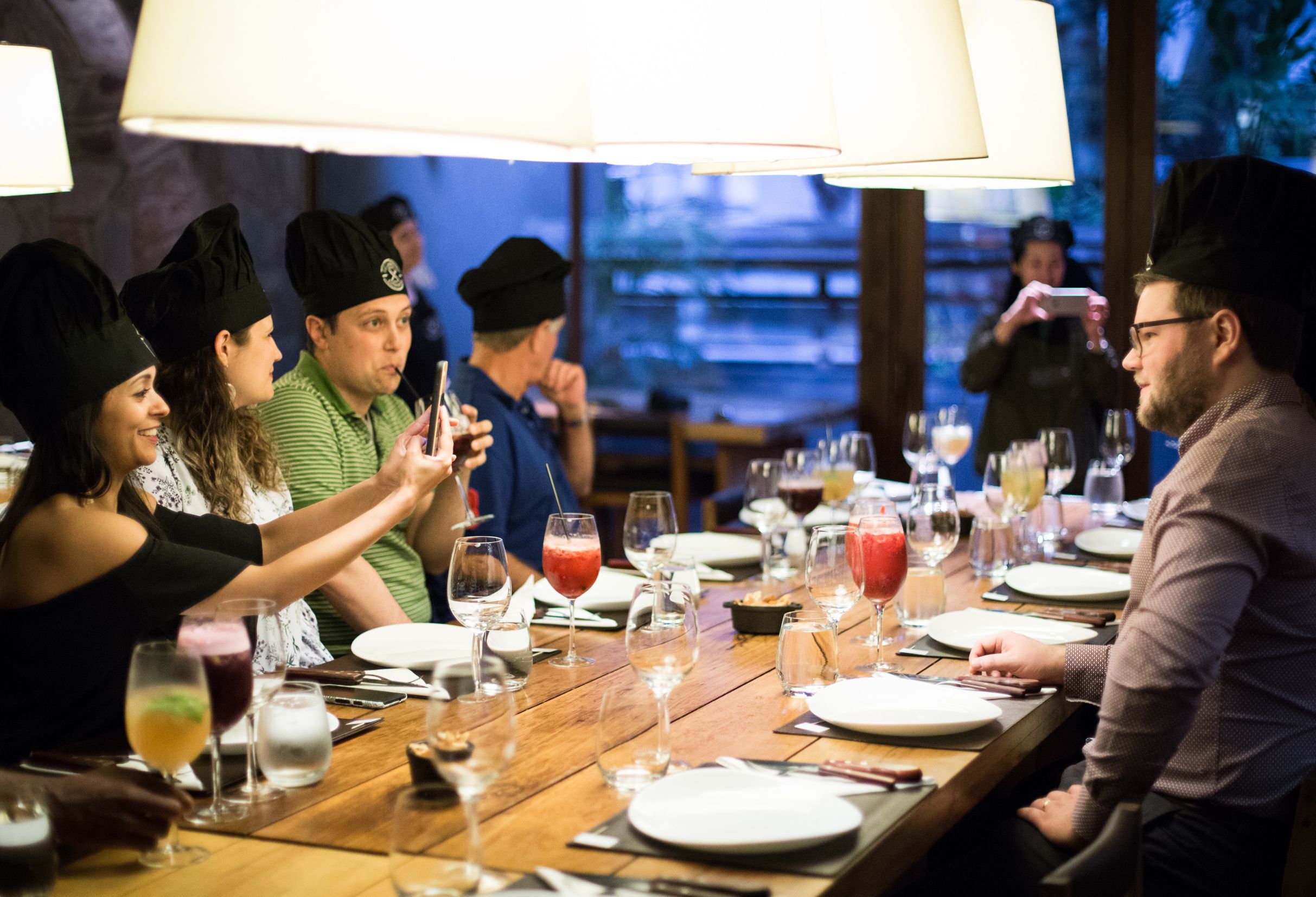 The Argentine Experience aan tafel