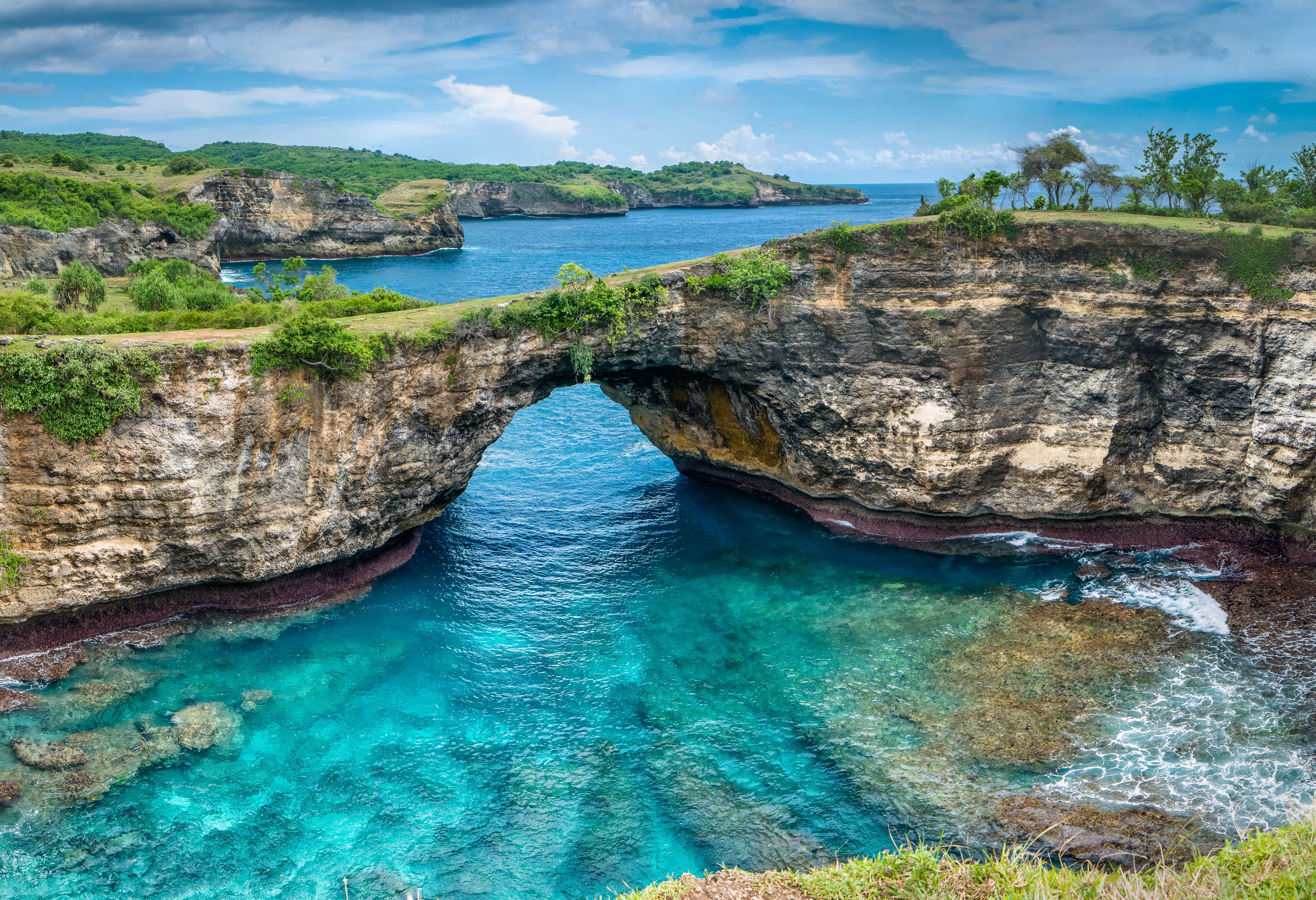 Broken Beach op Nusa Penida