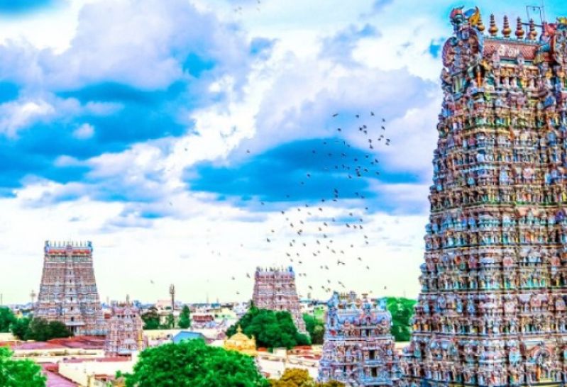 Meenakshi tempel in Madurai