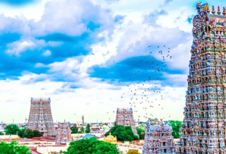 Meenakshi tempel in Madurai