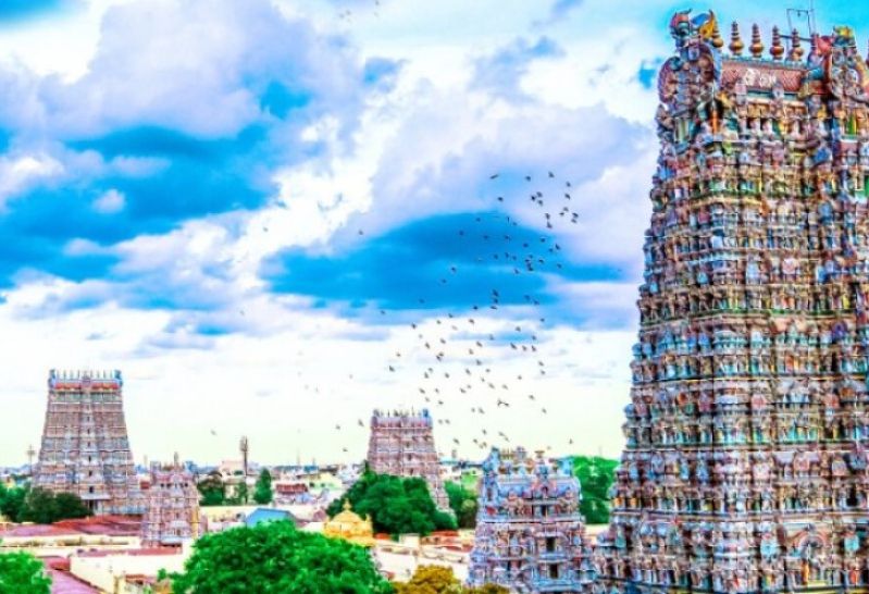 Meenakshi tempel in Madurai
