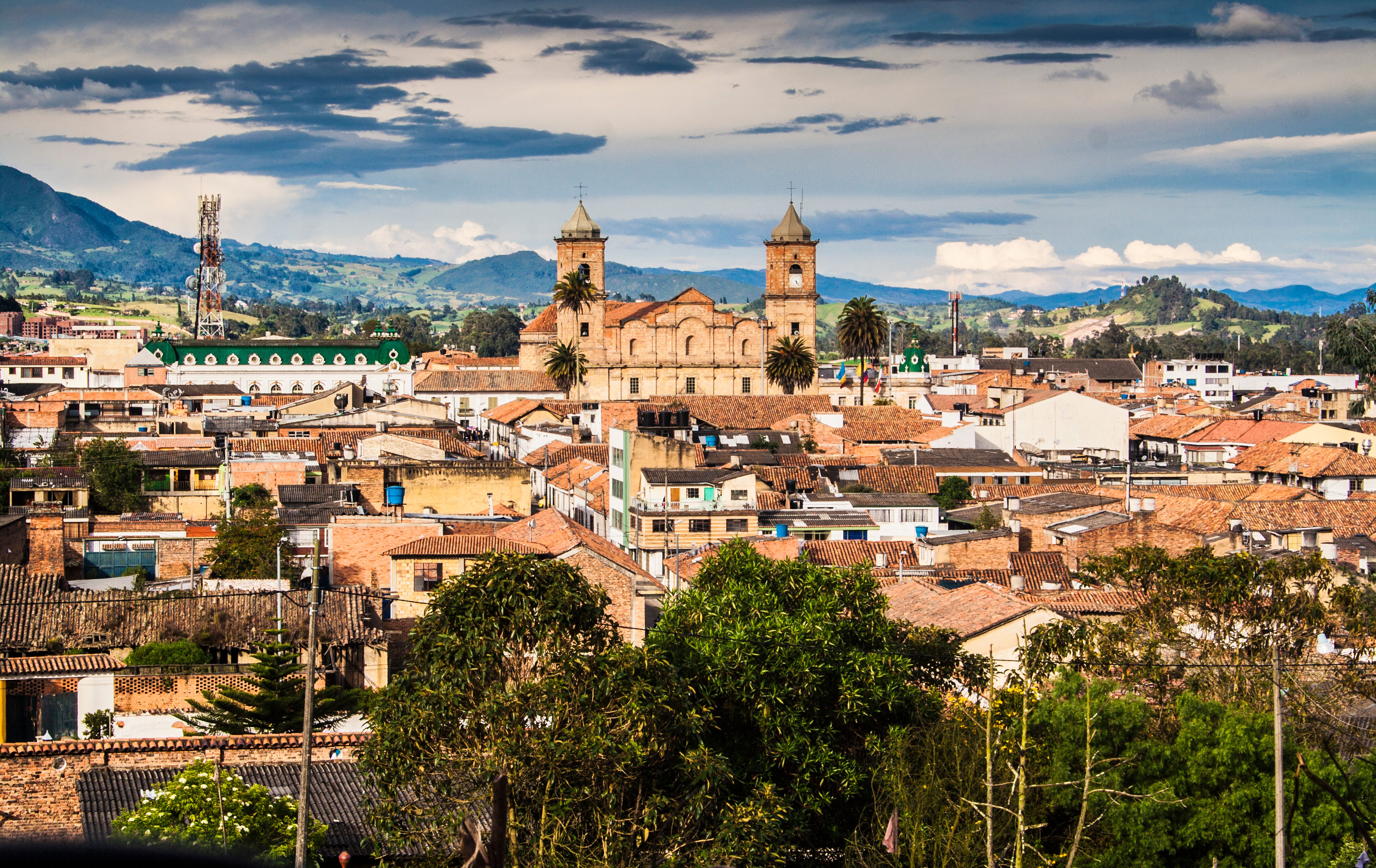 Zipaquira historisch centrum Colombia