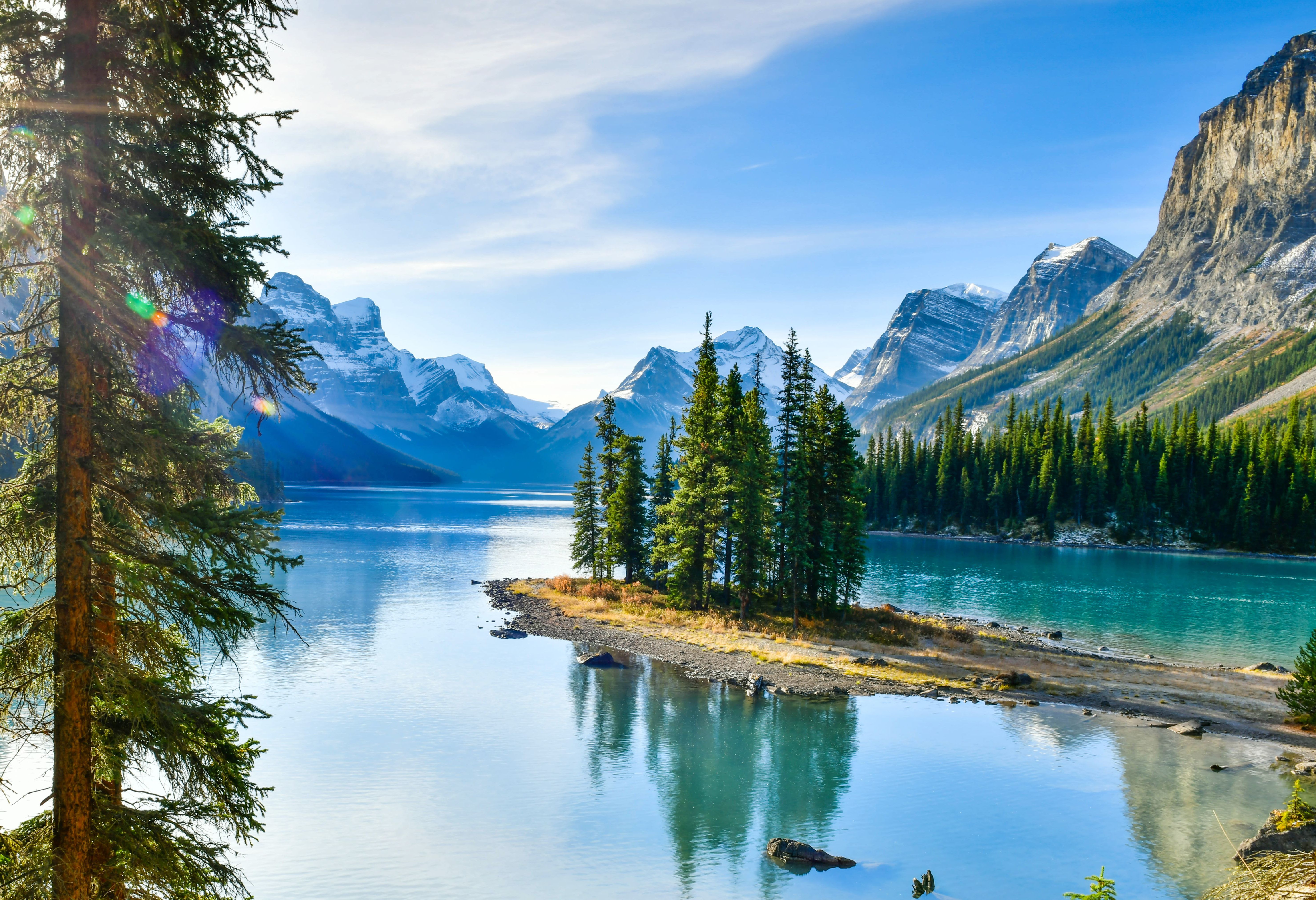 Japser National Park in de Rocky Mountains