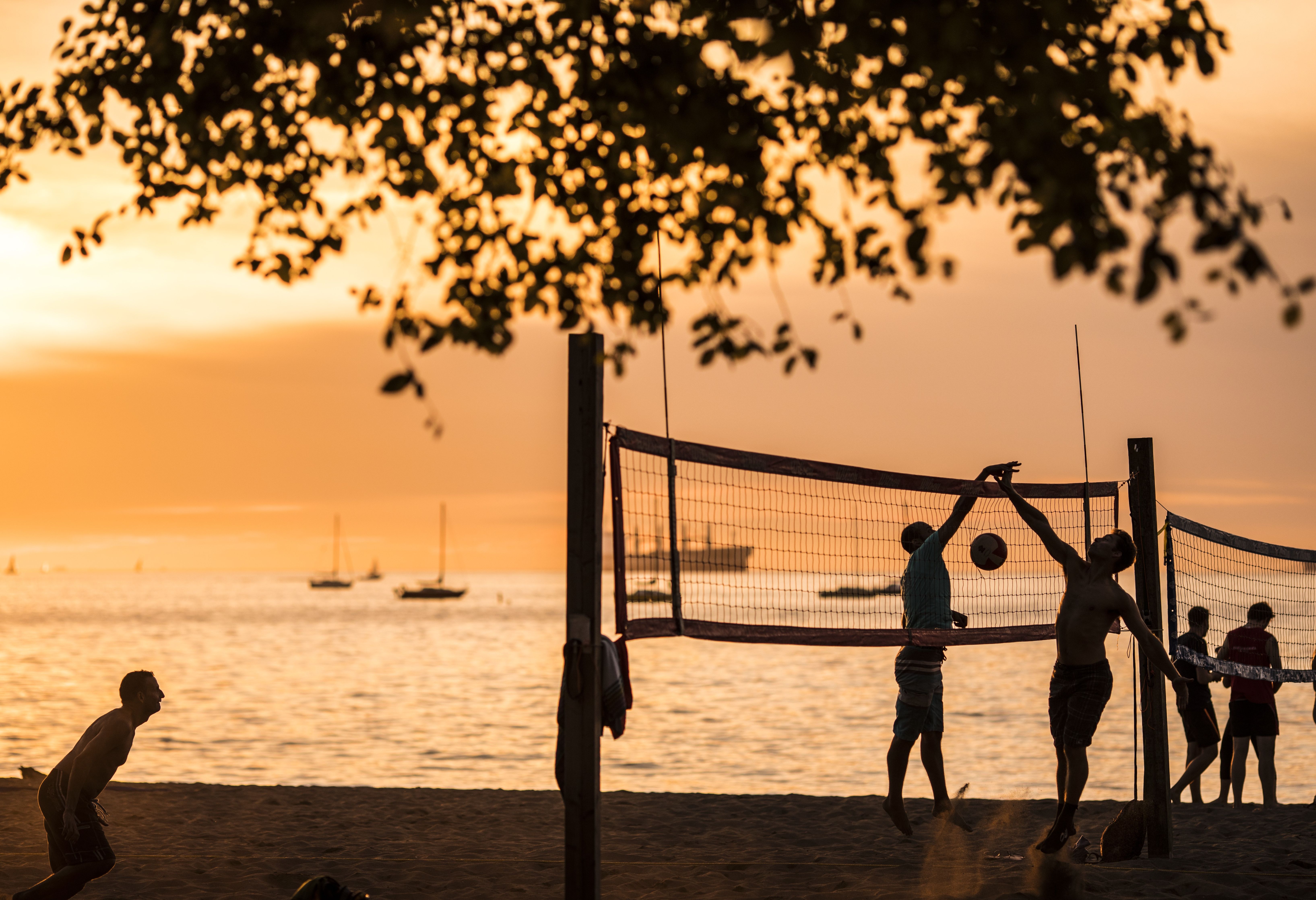 Ontspannen op Kitsilano Beach Vancouver