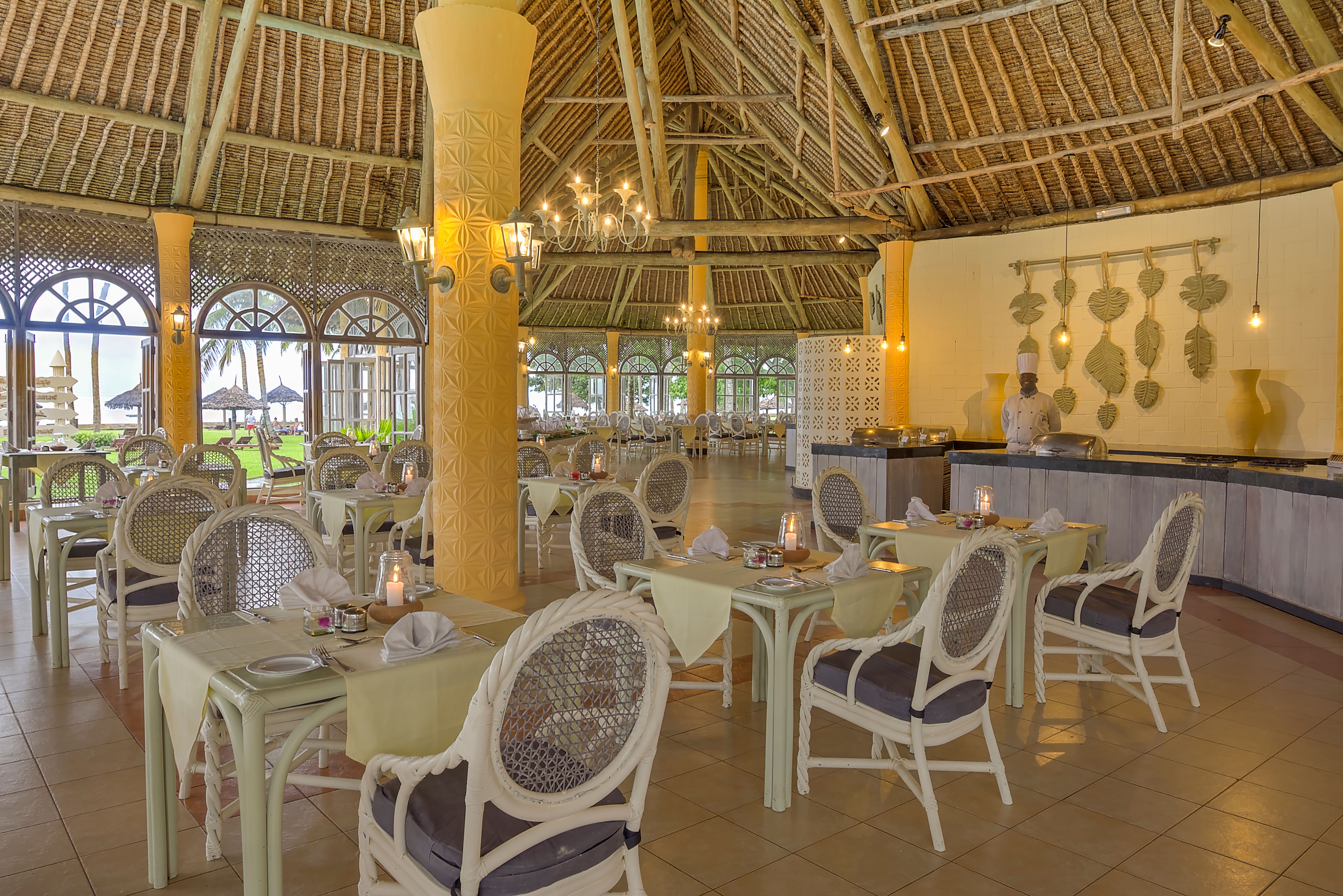 Kenia Diani Beach Neptune Paradise Beach Resort Restaurant