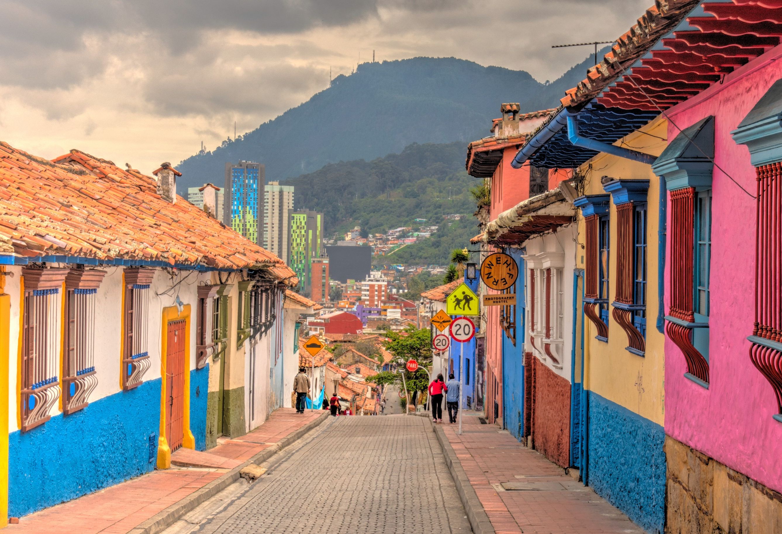 La-Candelaria in Bogota in Colombia