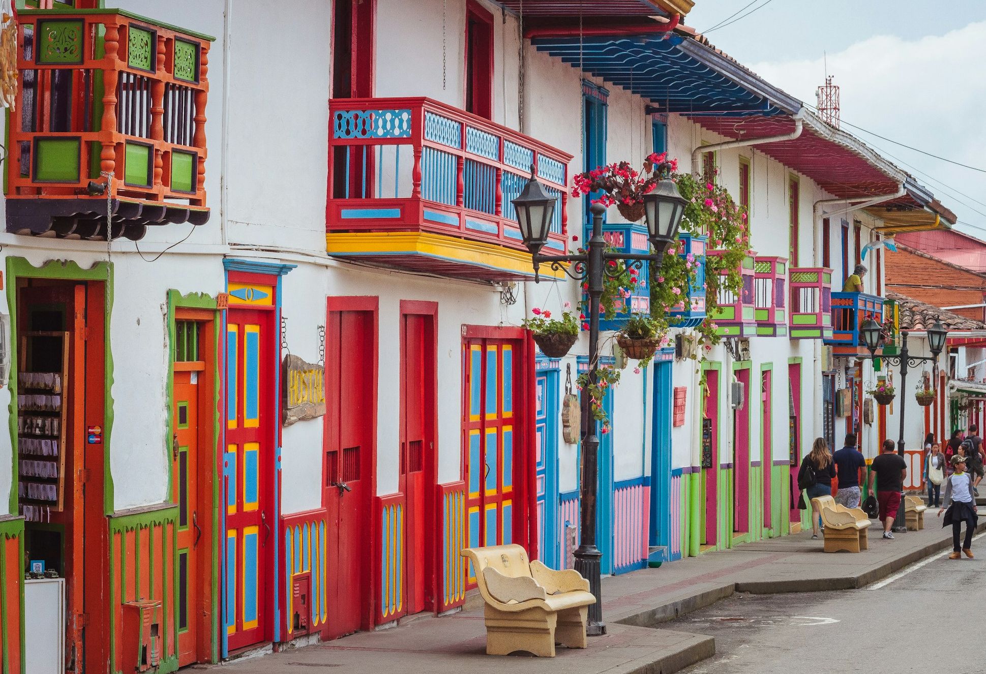 Salento koffieregio in Colombia