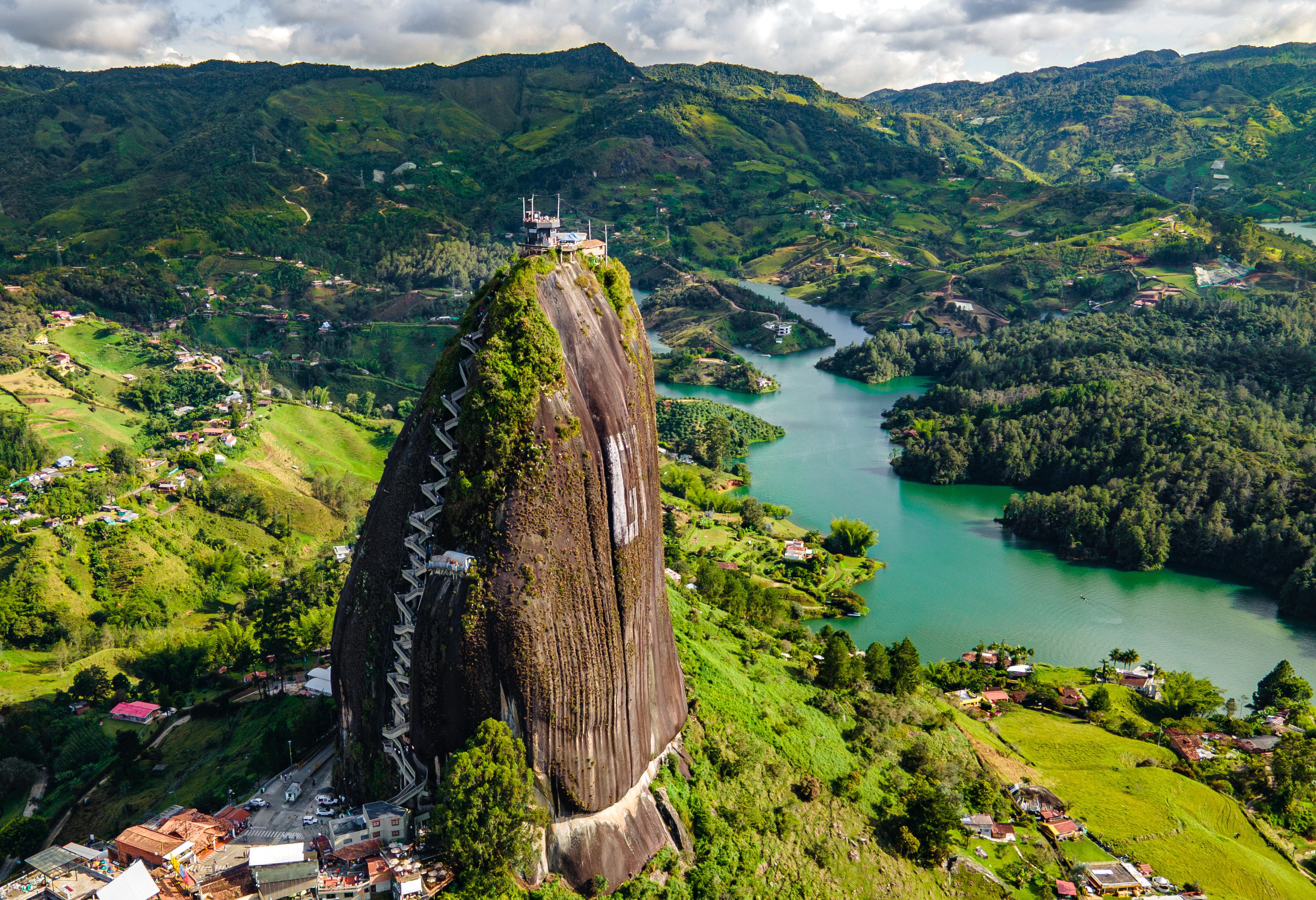 Guatape-El-Penol in Colombia