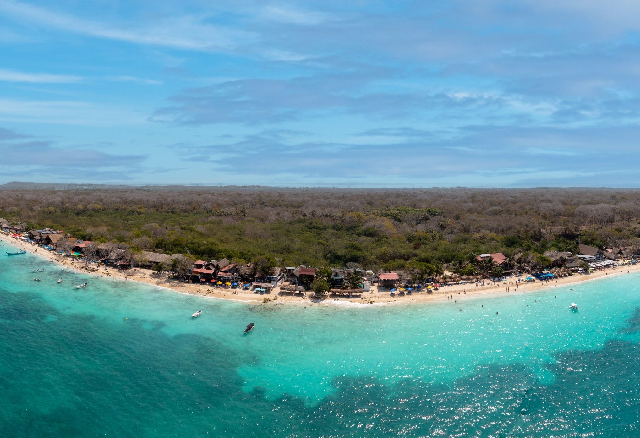 Baru-Island in Colombia