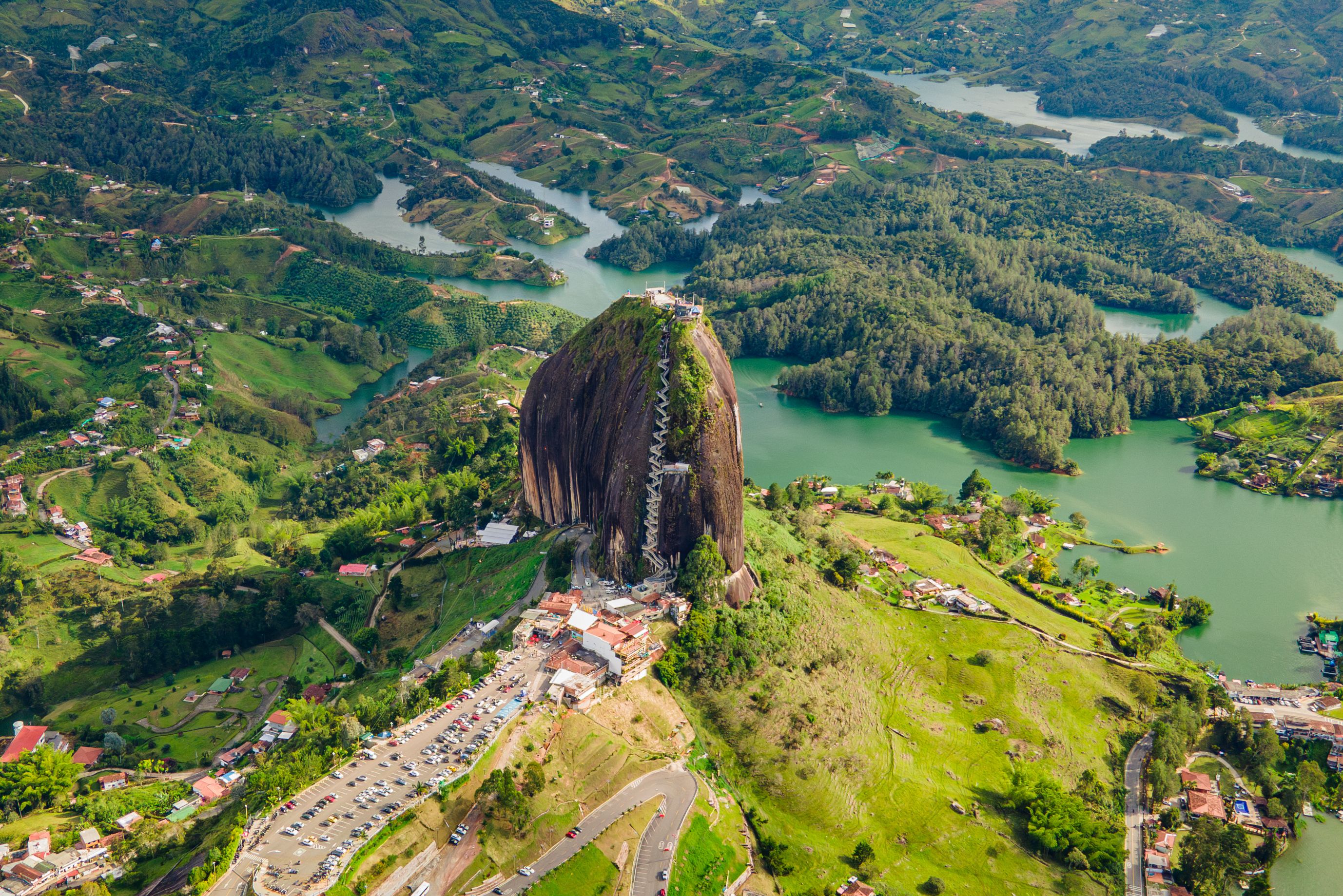 Guatape-El-Penol in Colombia