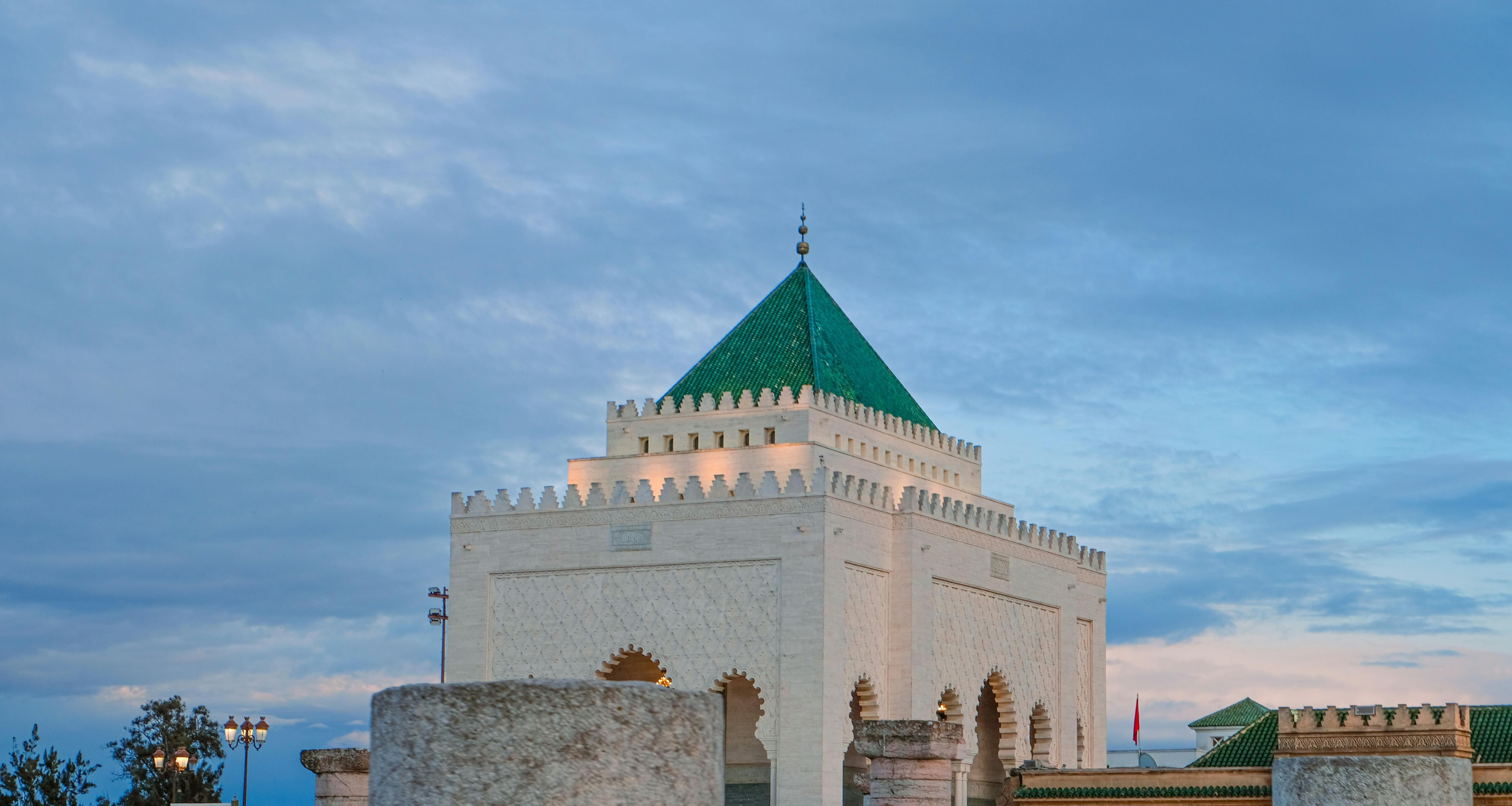 Marokko-Rabat-Mausoleum-van-Mohammed-V