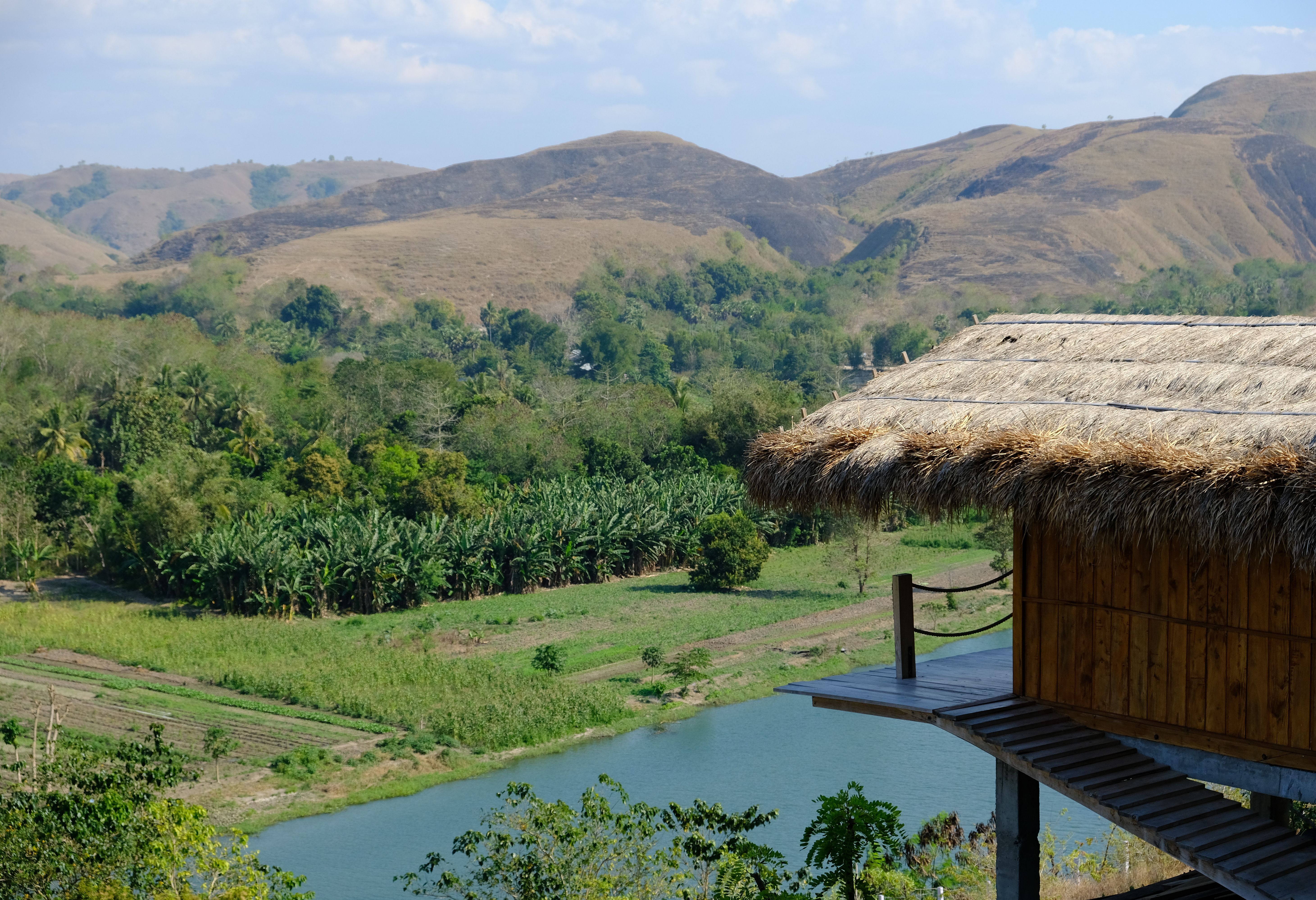 Omgeving van Waingapu op Sumba in Indonesie