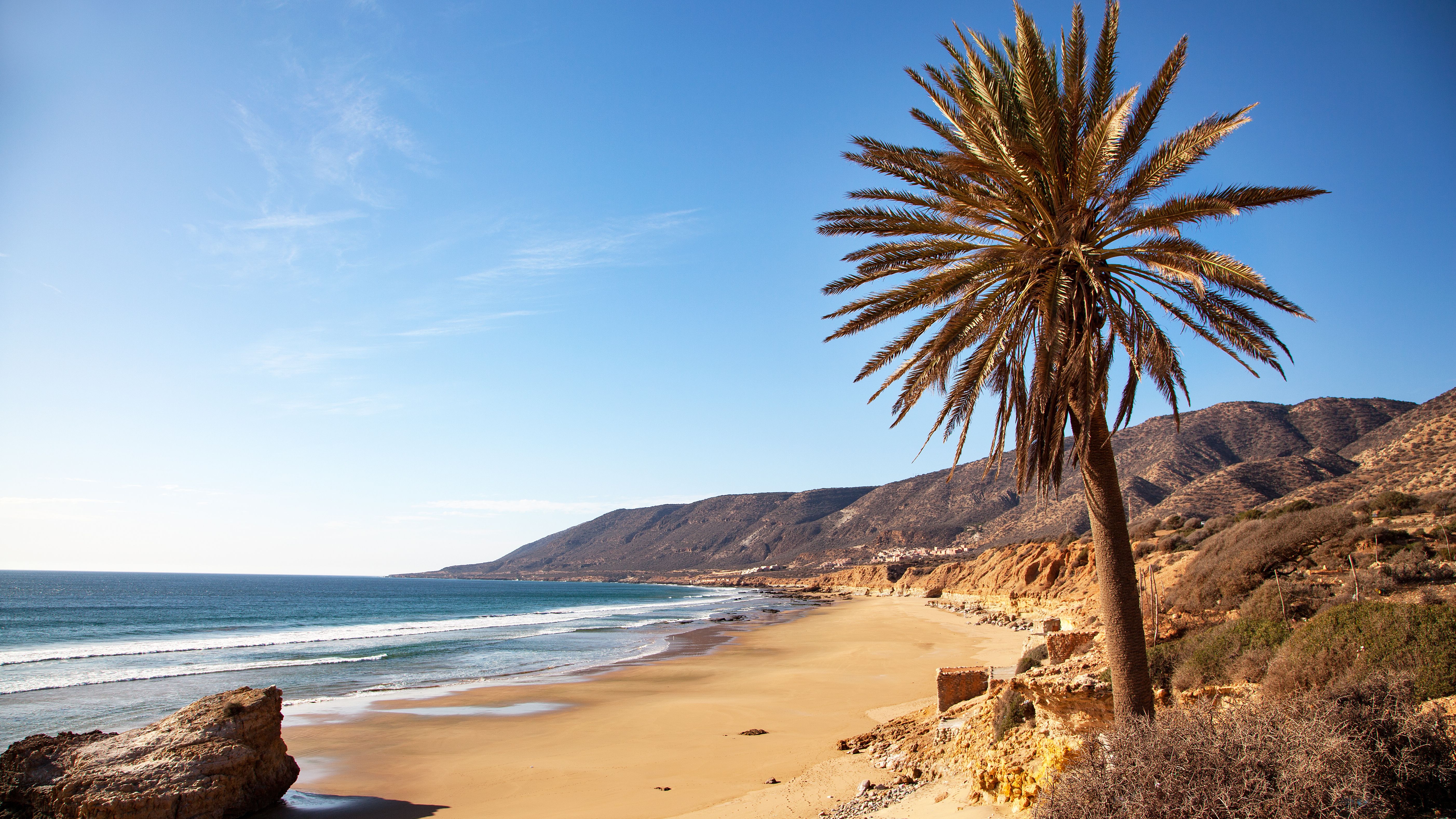 Marokko-Taghazout-strand-2