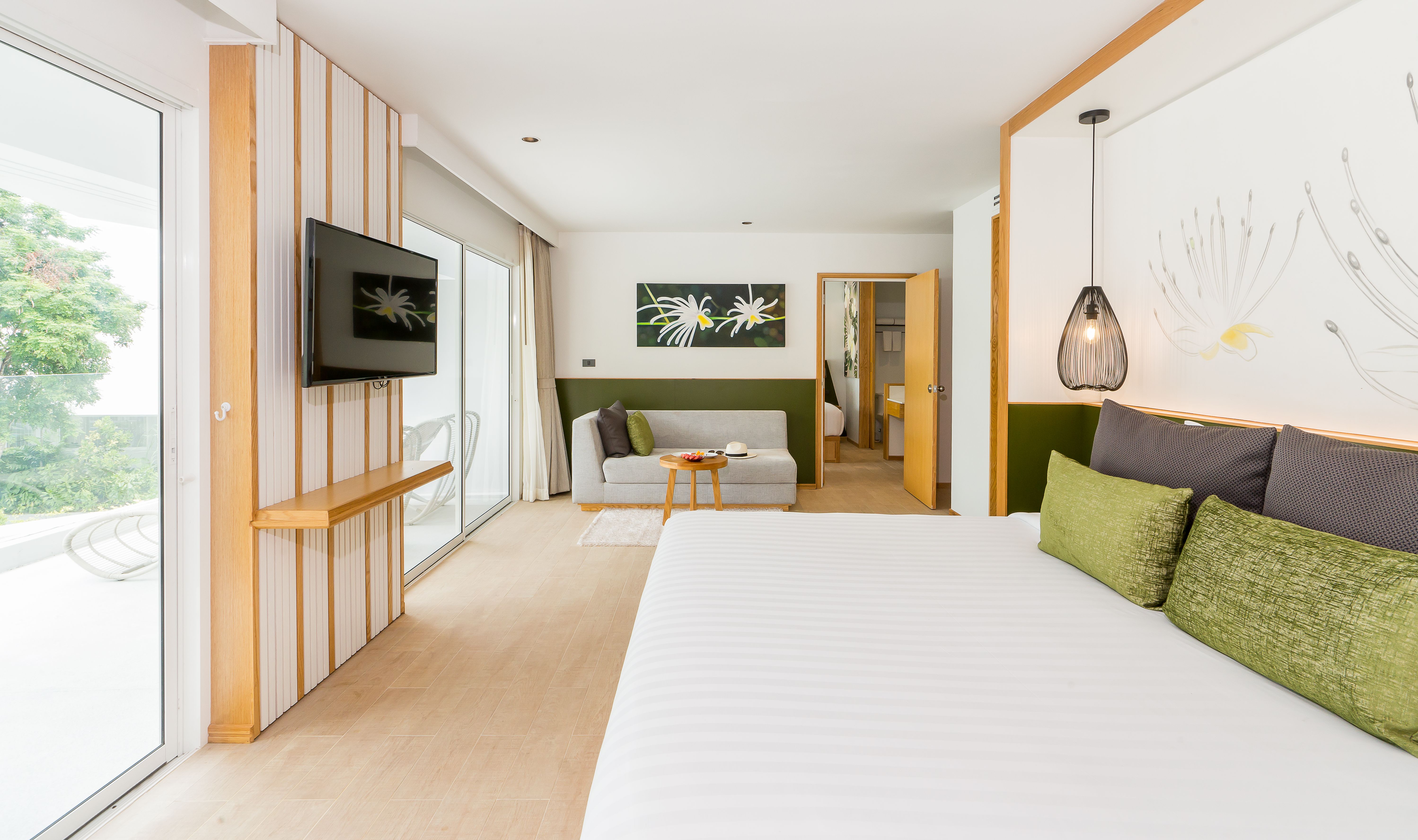 Seaview Suite connecting met Seaview Deluxe