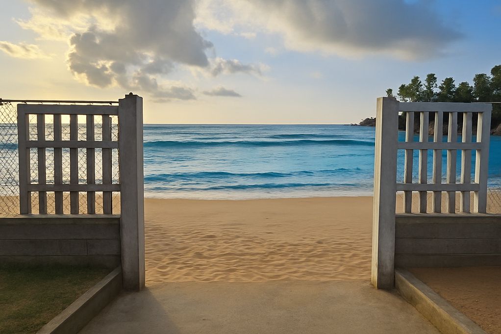 Sri Lanka Kudawella Solara Beach House  Strand