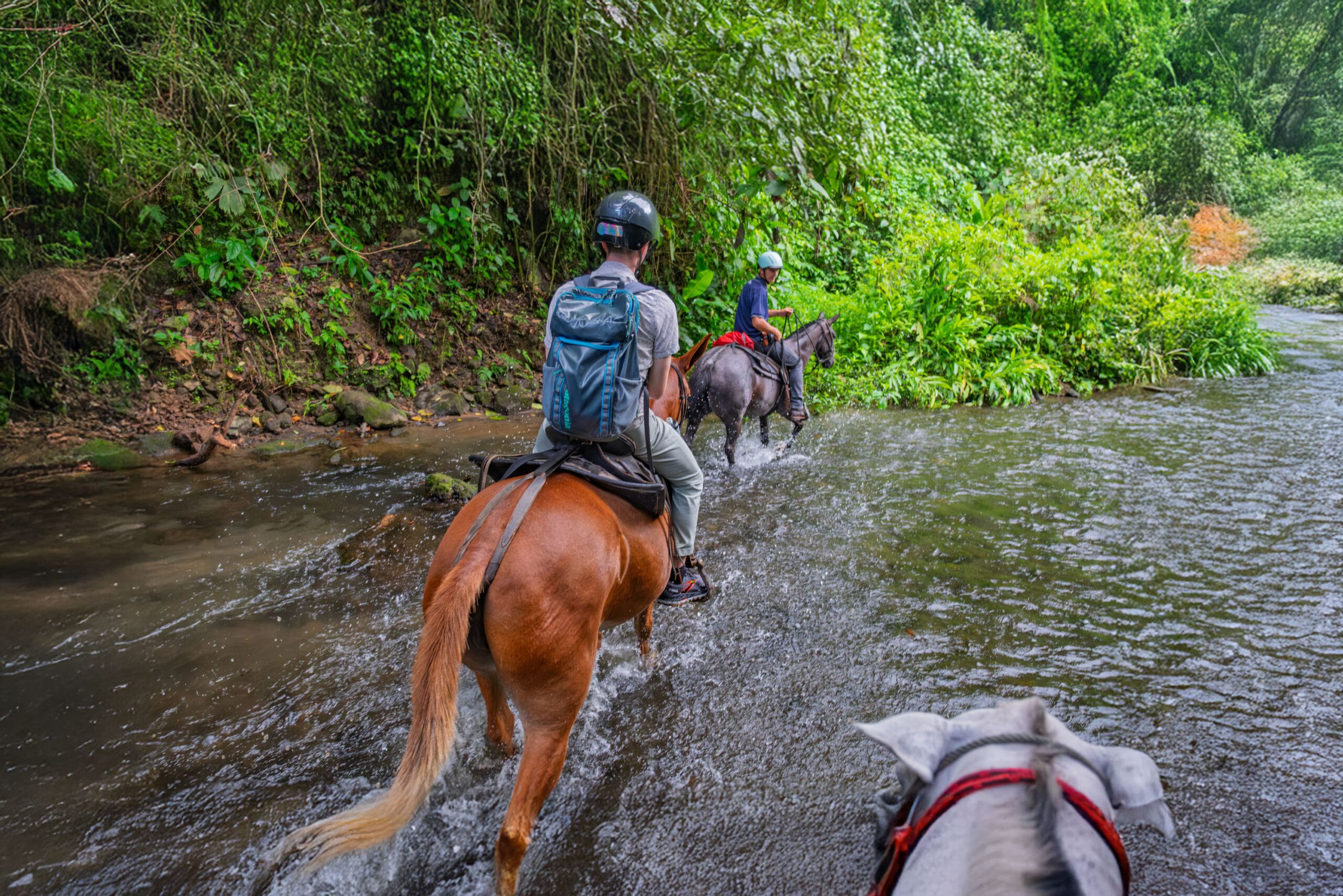 Costa Rica La Fortuna Paardrijden Arenal Vulkaan