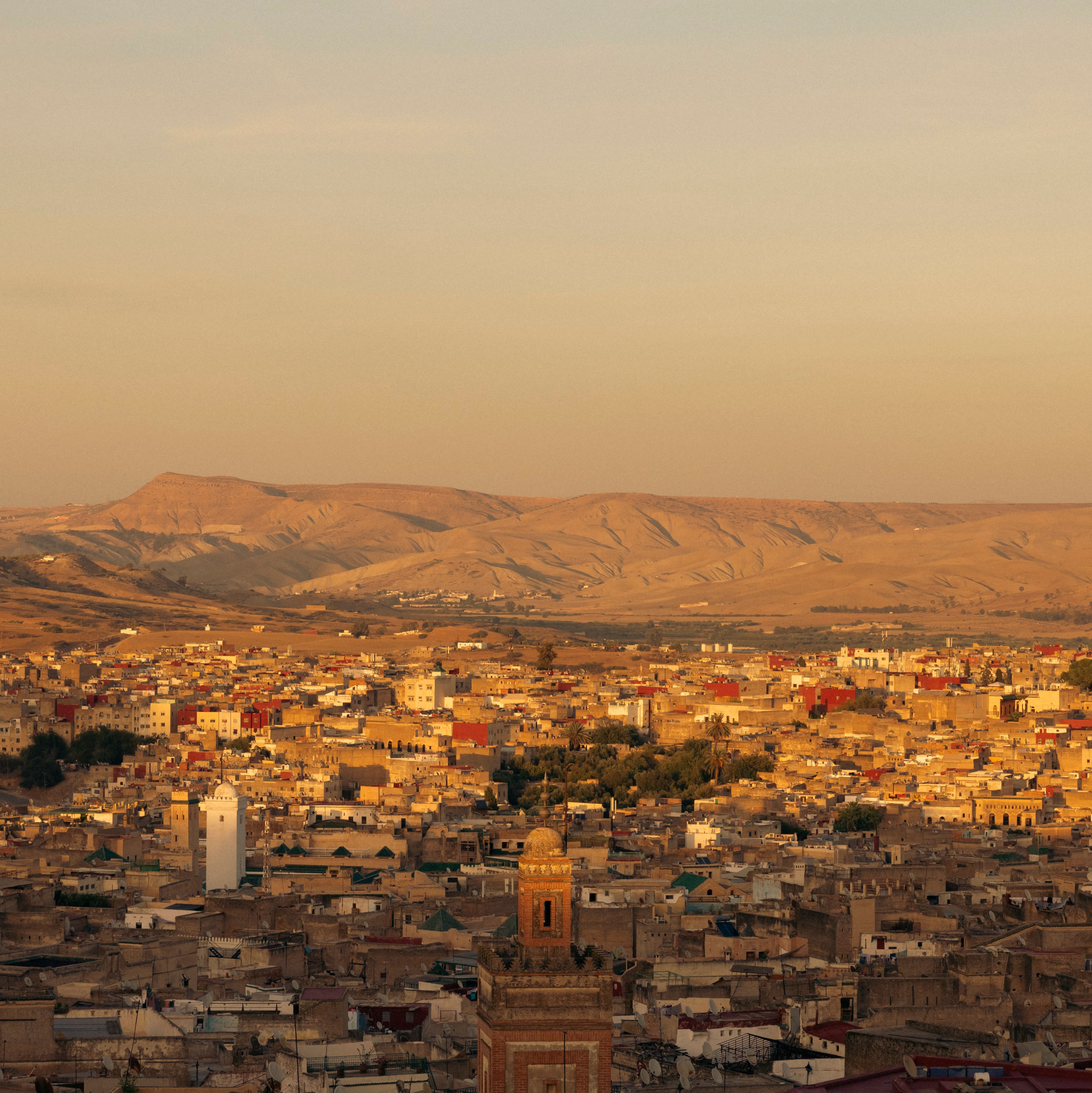 Marokko-Riad-Fes-Uitzicht-Medina
