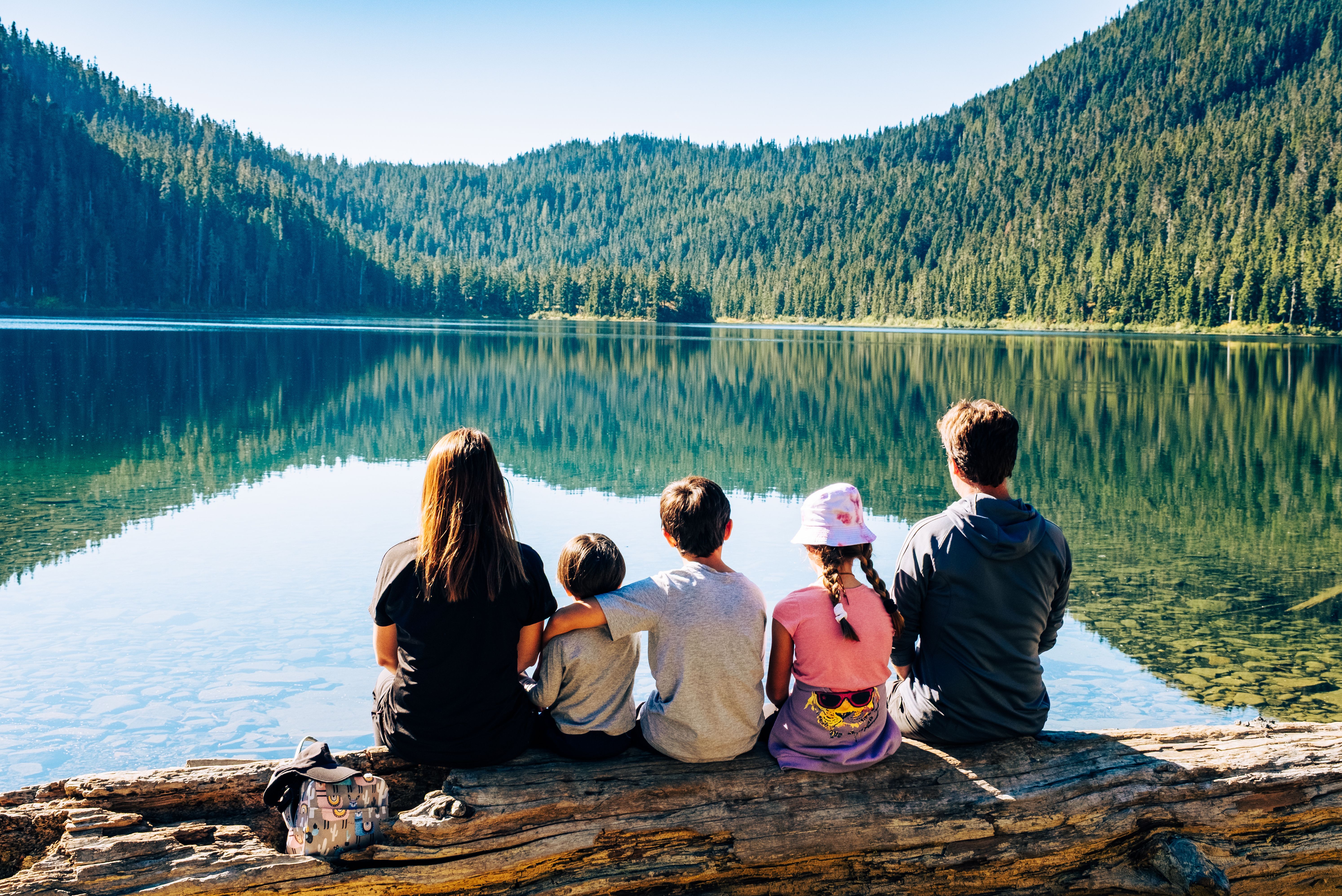 Familiefoto Vancouver Island