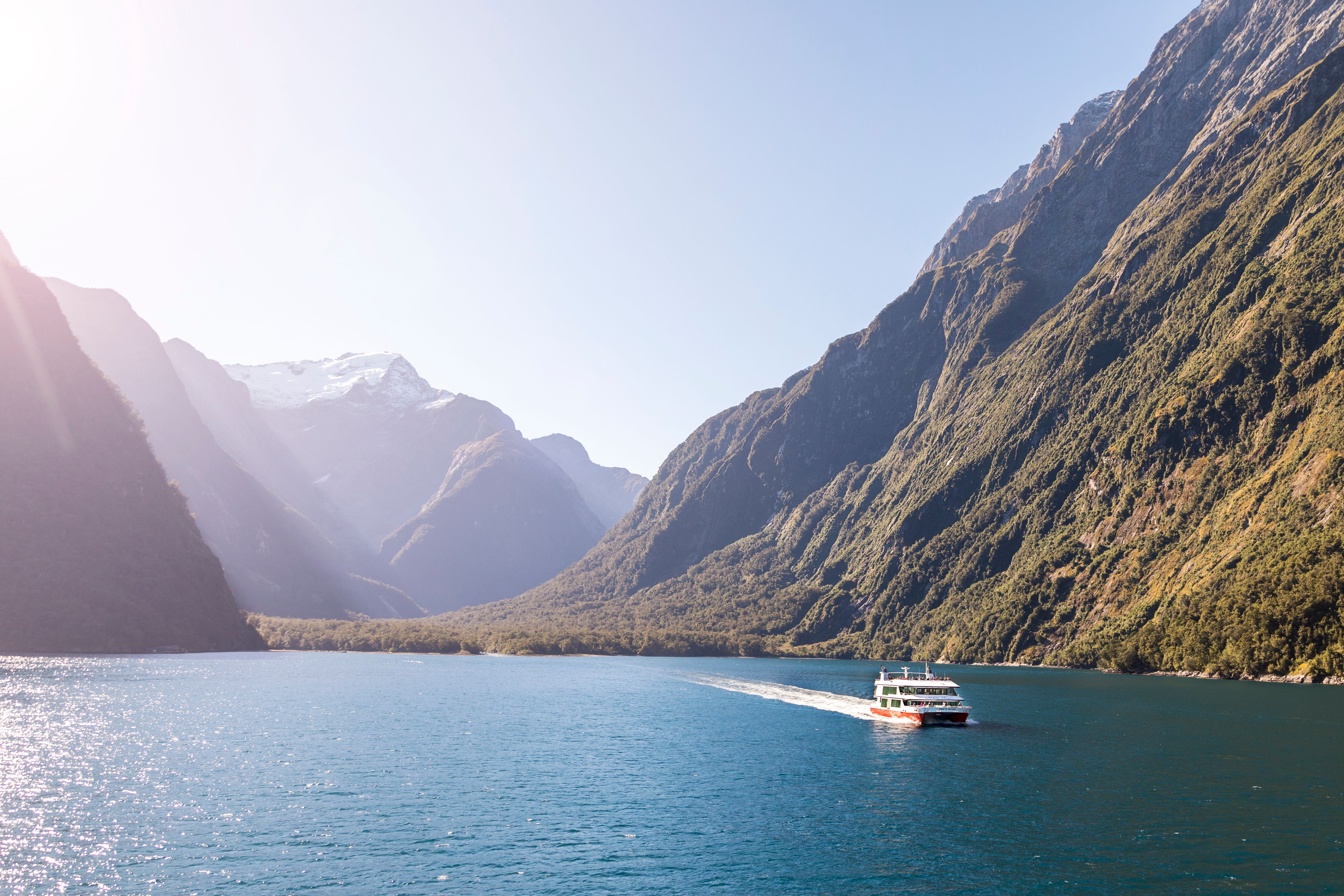 Nature Cruise door Milford Sound in Nieuw-Zeeland
