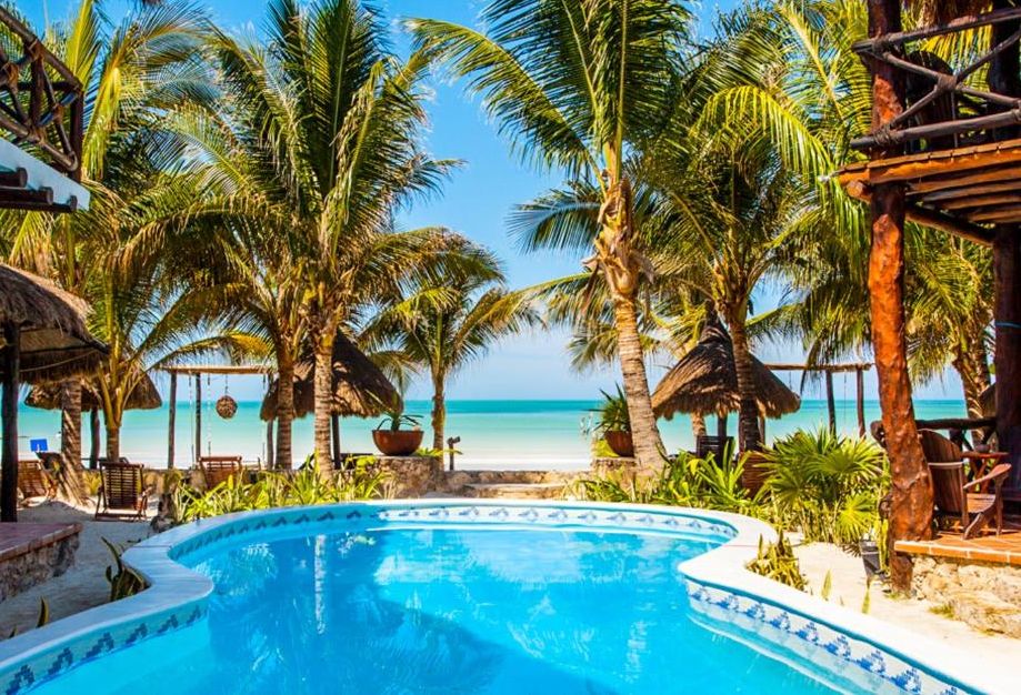Mexico Holbox Dream Hotel Zwembad