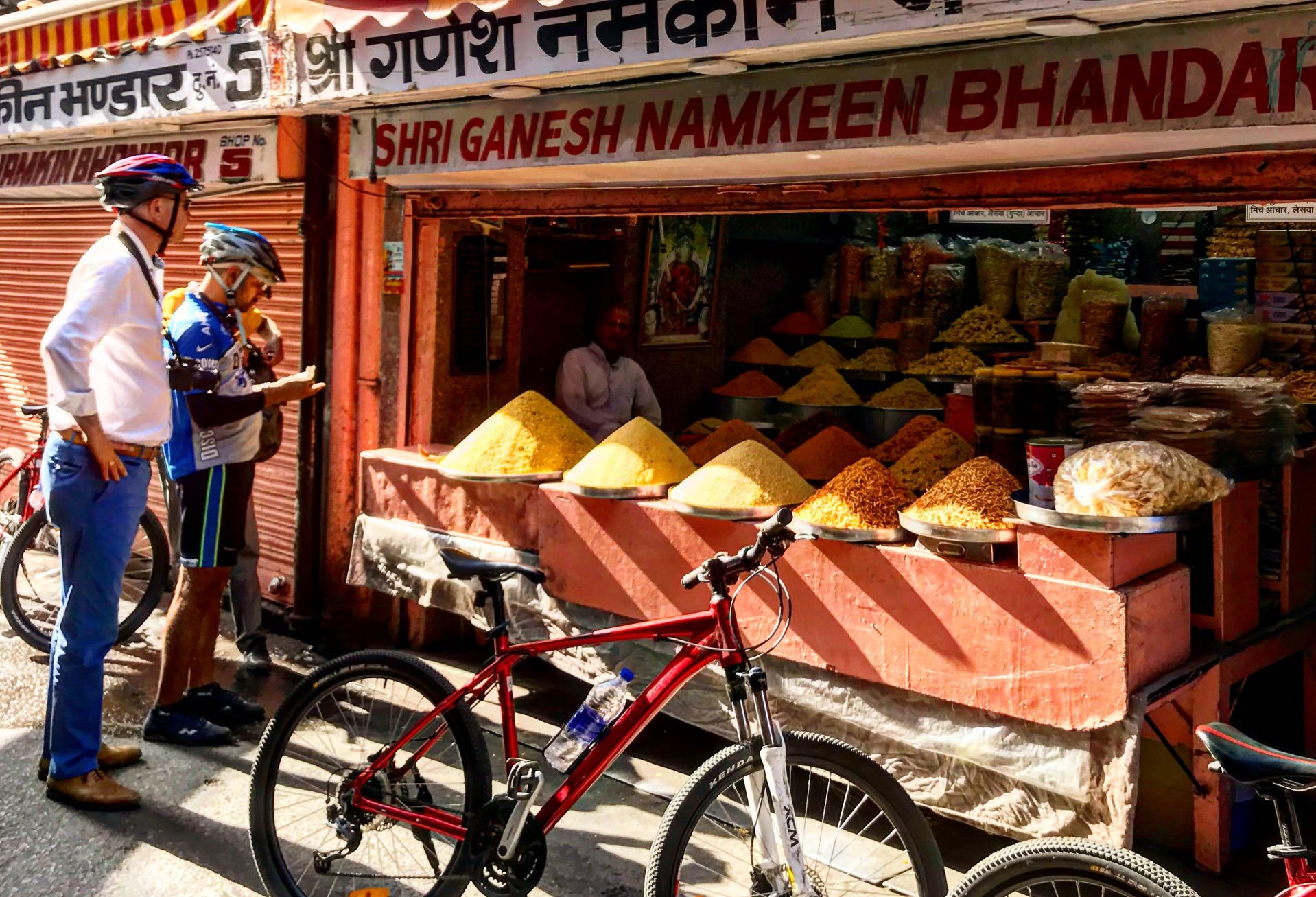 Fietstocht in Jaipur