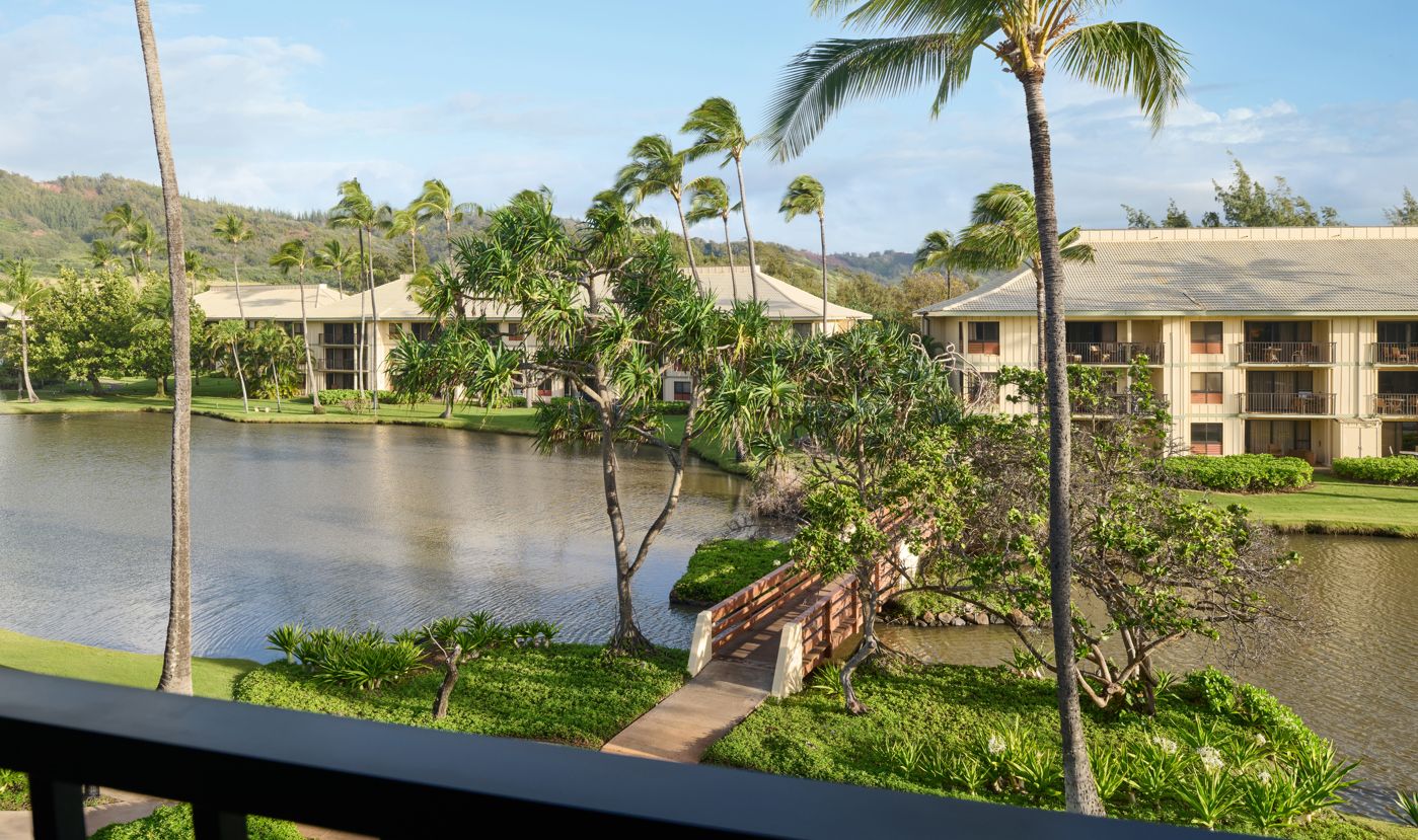 Amerika Kauai Outrigger Kauai Beach Resort & Spa Signature Garden View Kamer