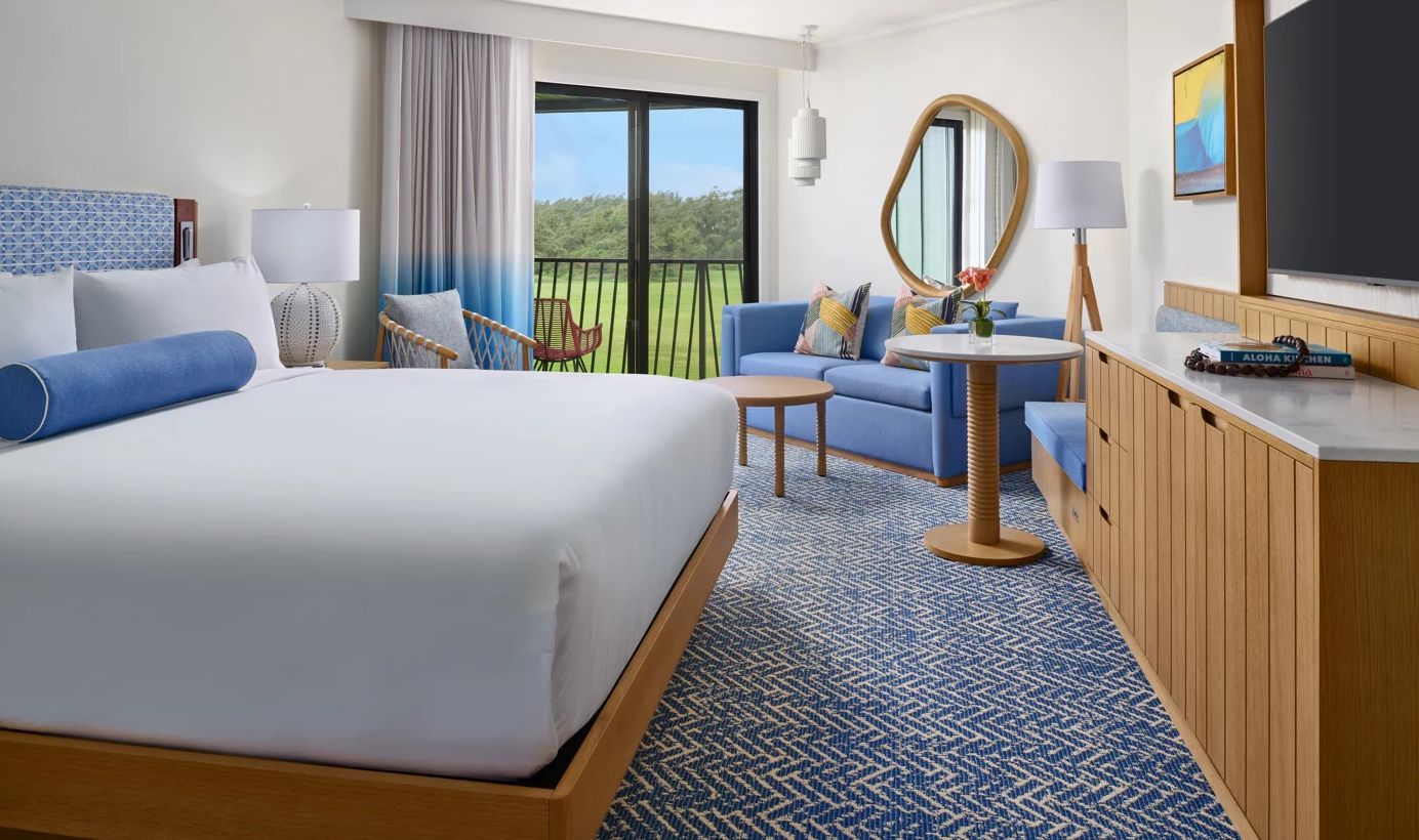 Amerika Kauai Outrigger Kauai Beach Resort & Spa Signature Partial Ocean View Kamer