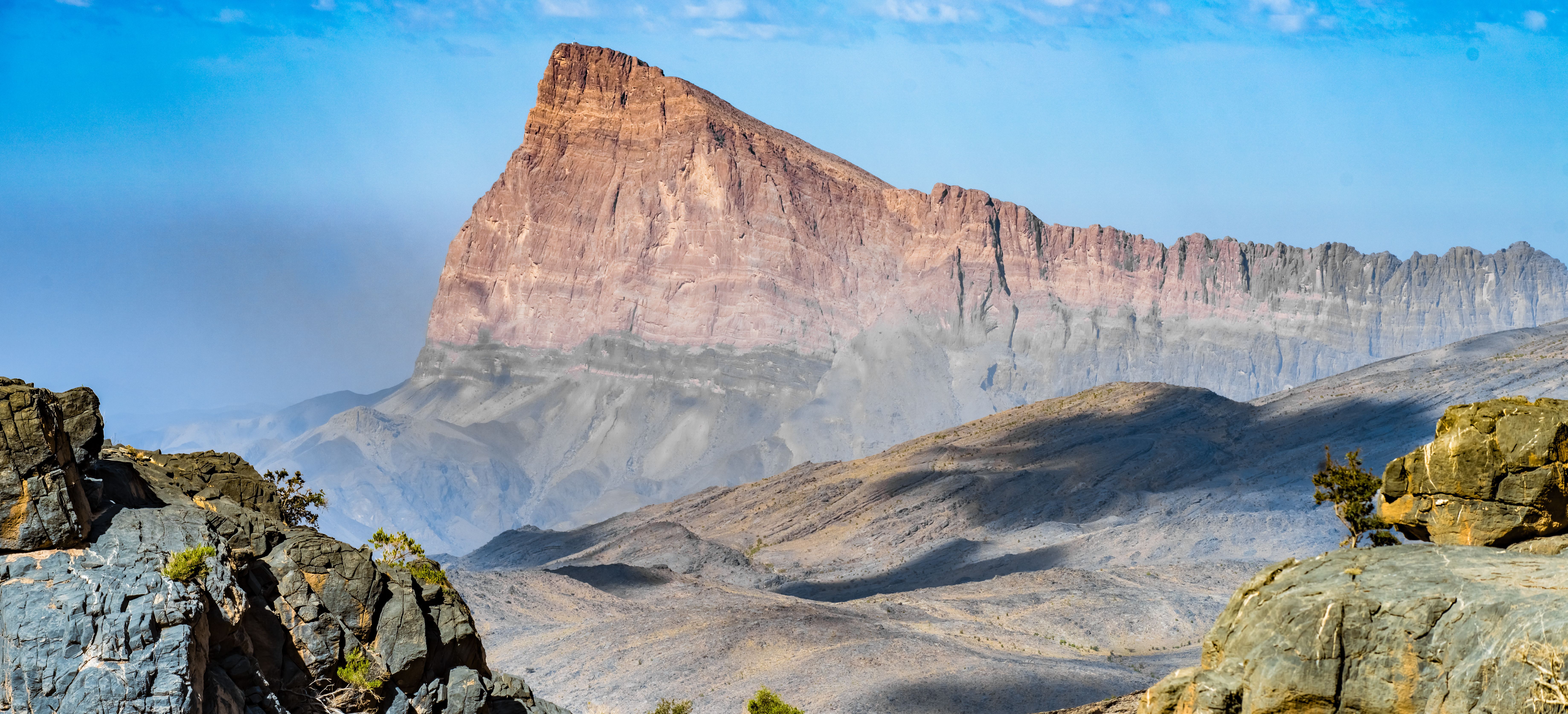 Oman-Jebel-Akhdar-gebergte-uitzicht-vlakbij-Jebel-Shams
