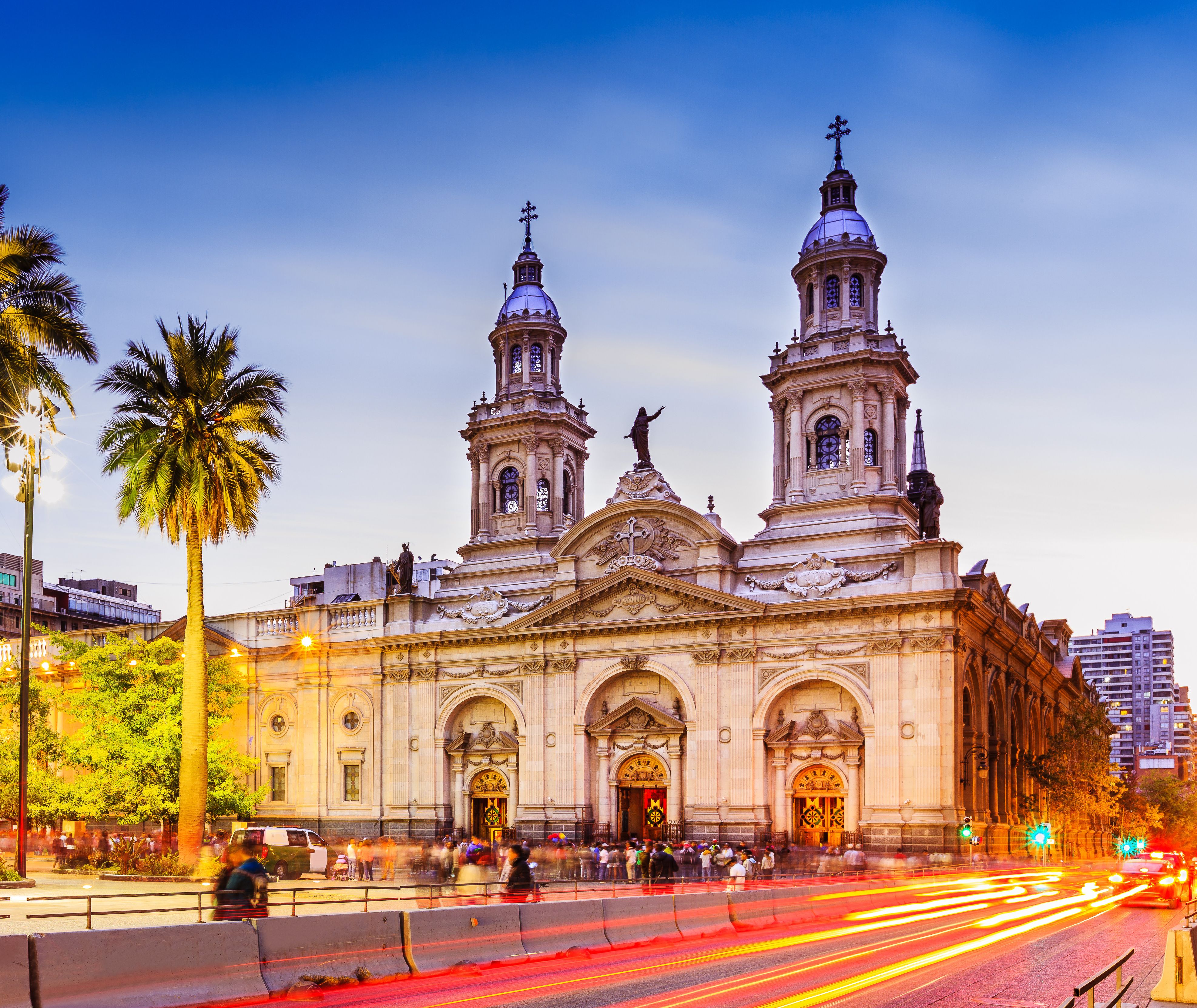 Chili-Santiagode-Chili-Plaza-de-Armas