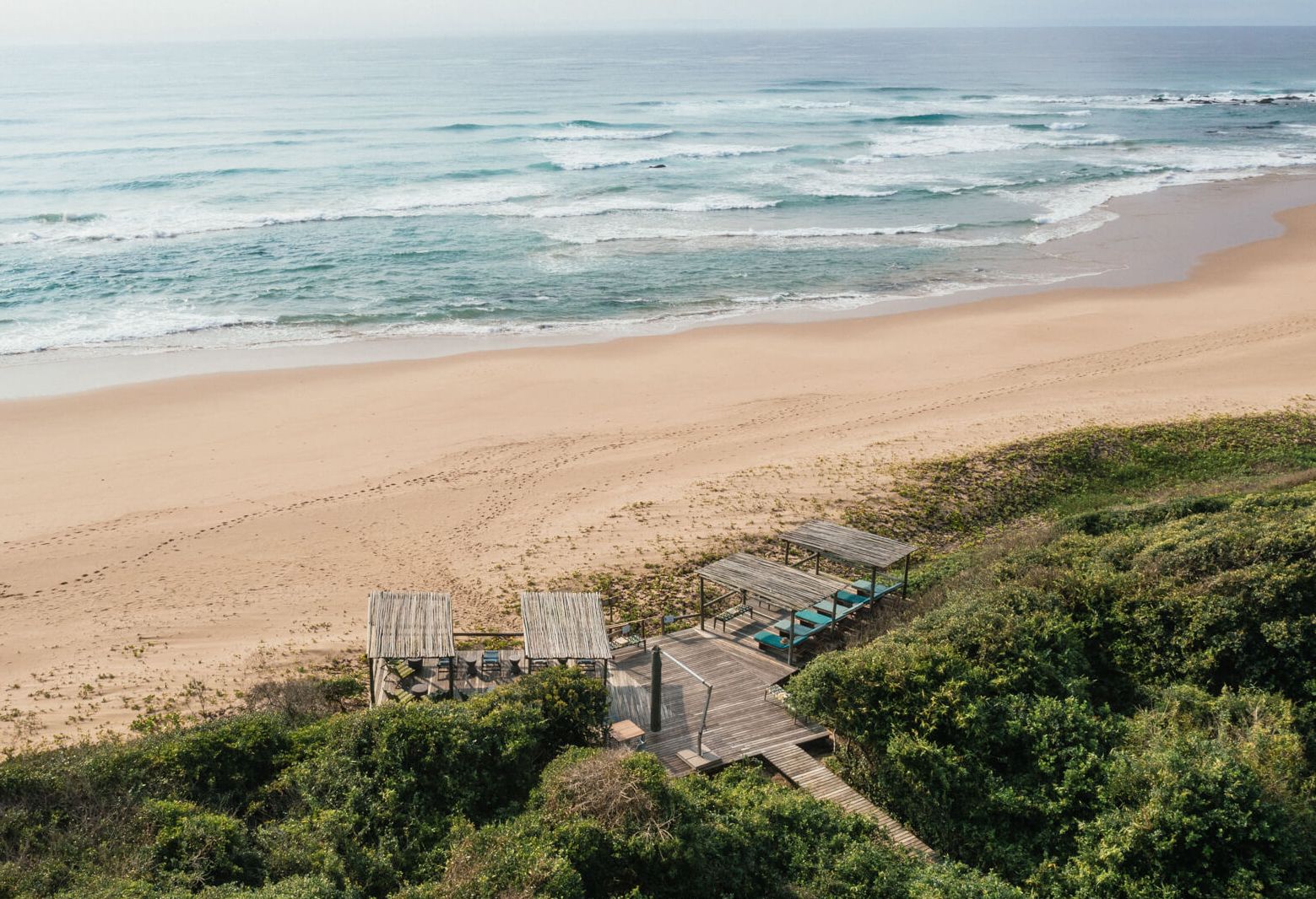 Zuid-Afrika iSimangaliso Wetland Park Thonga Beach Lodge Strand
