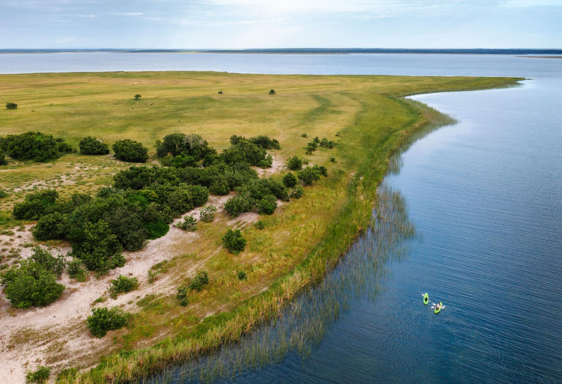 Zuid-Afrika iSimangaliso Wetland Park Thonga Beach Lodge Kajakken
