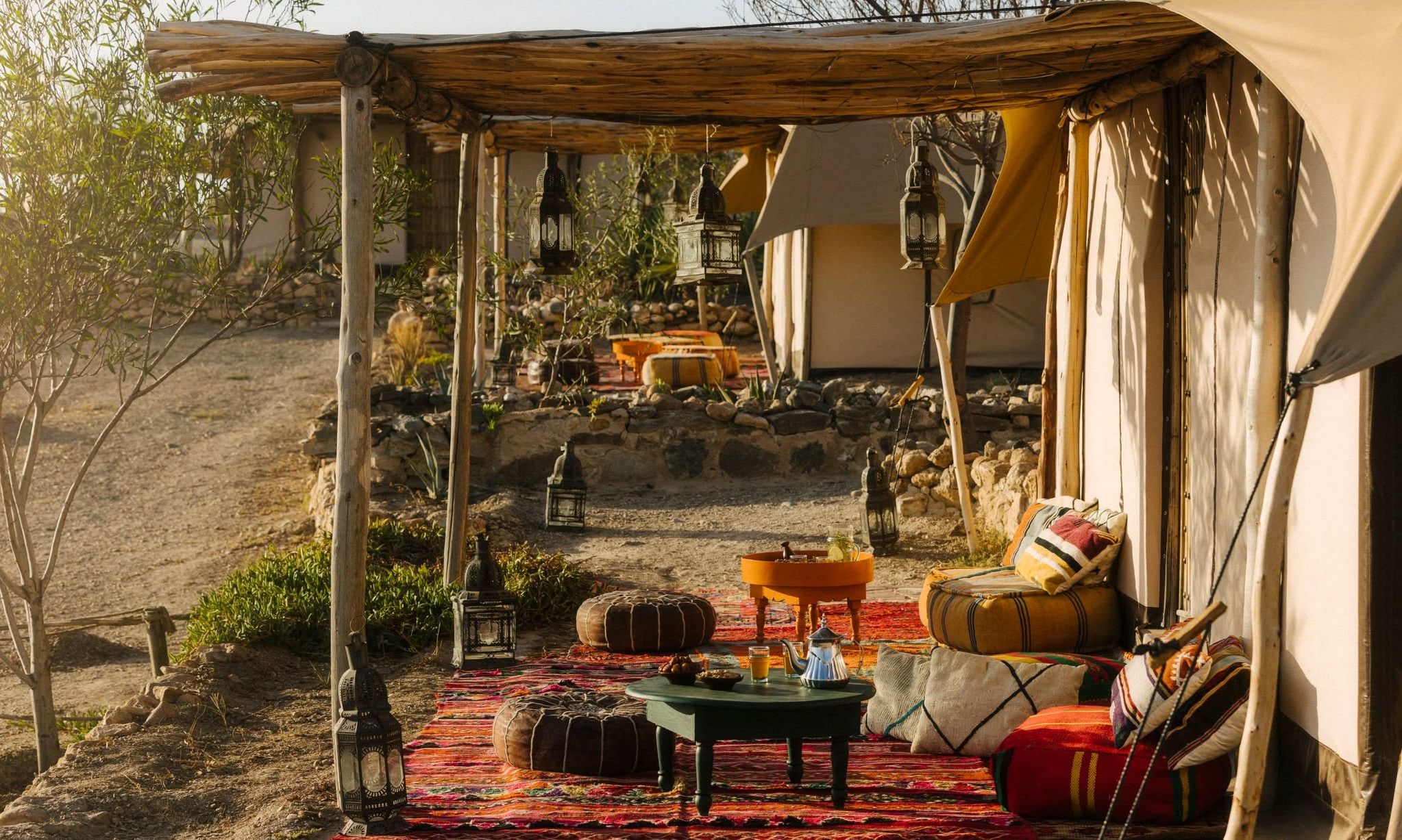 Marokko-Agafay-Woestijn-Caravan-Agafay-Habitas-Desert-Lodge