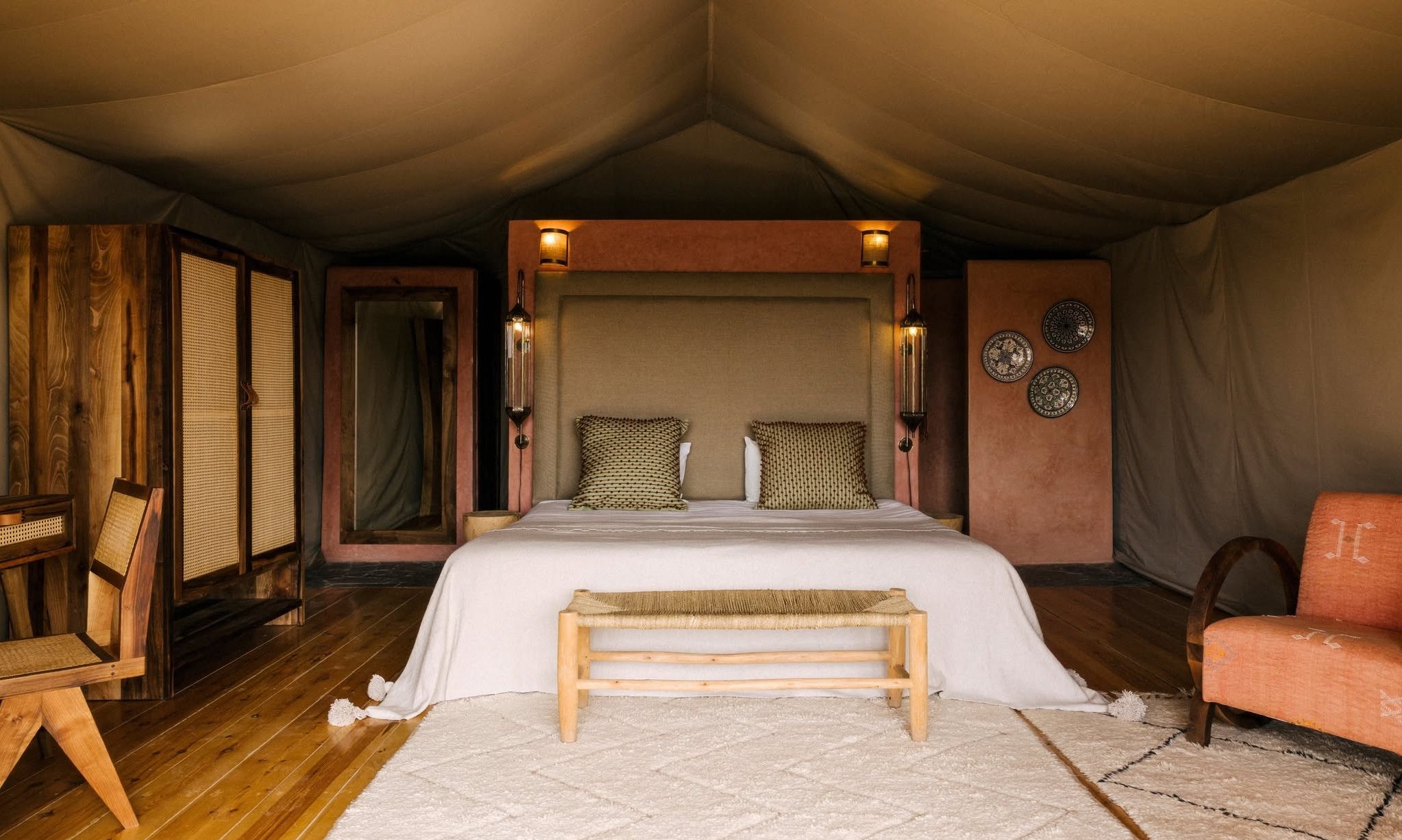 Marokko-Agafay-Woestijn-Caravan-Agafay-Habitas-Atlas-Lodge