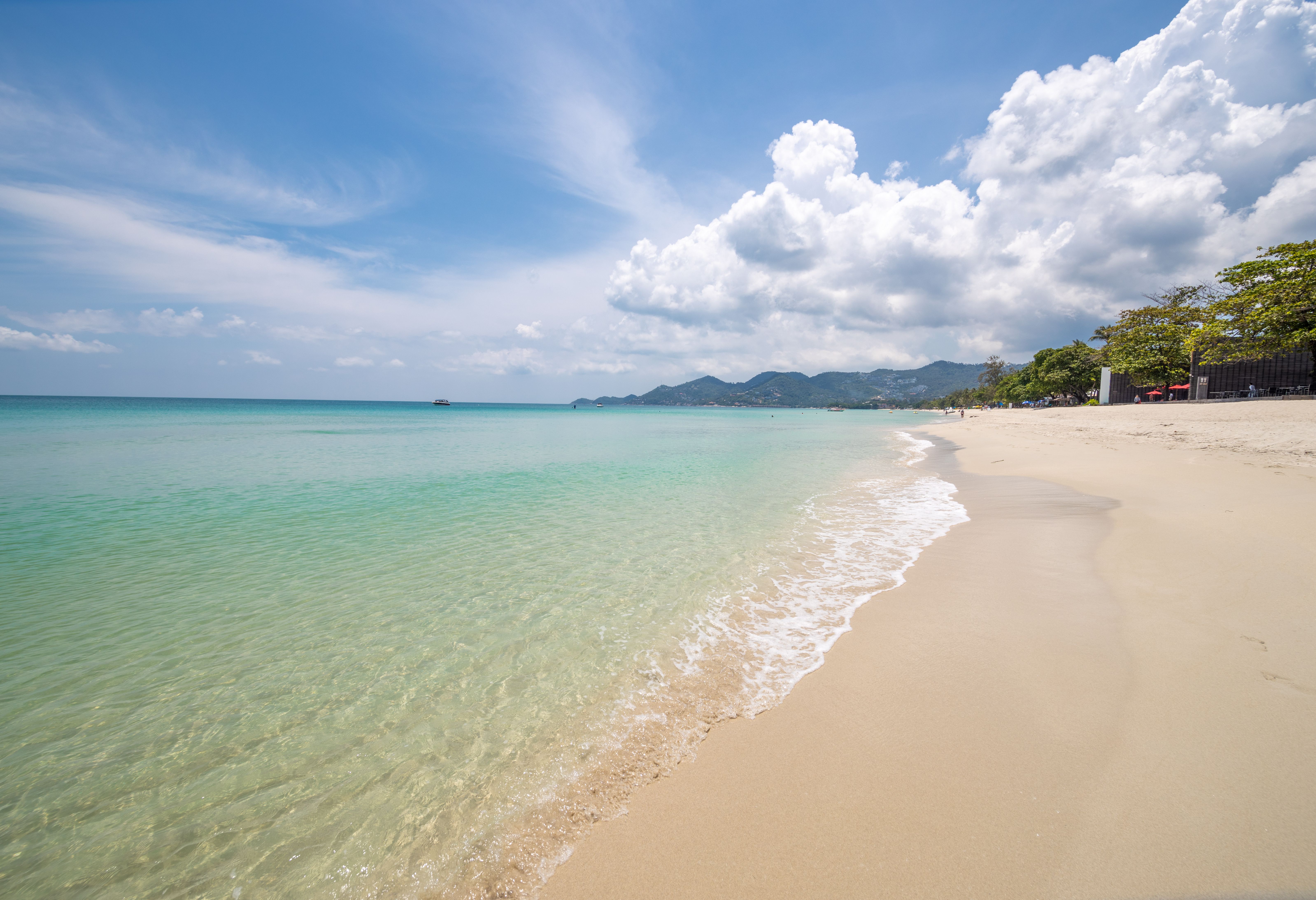 Strand van Baan Samui Chaweng