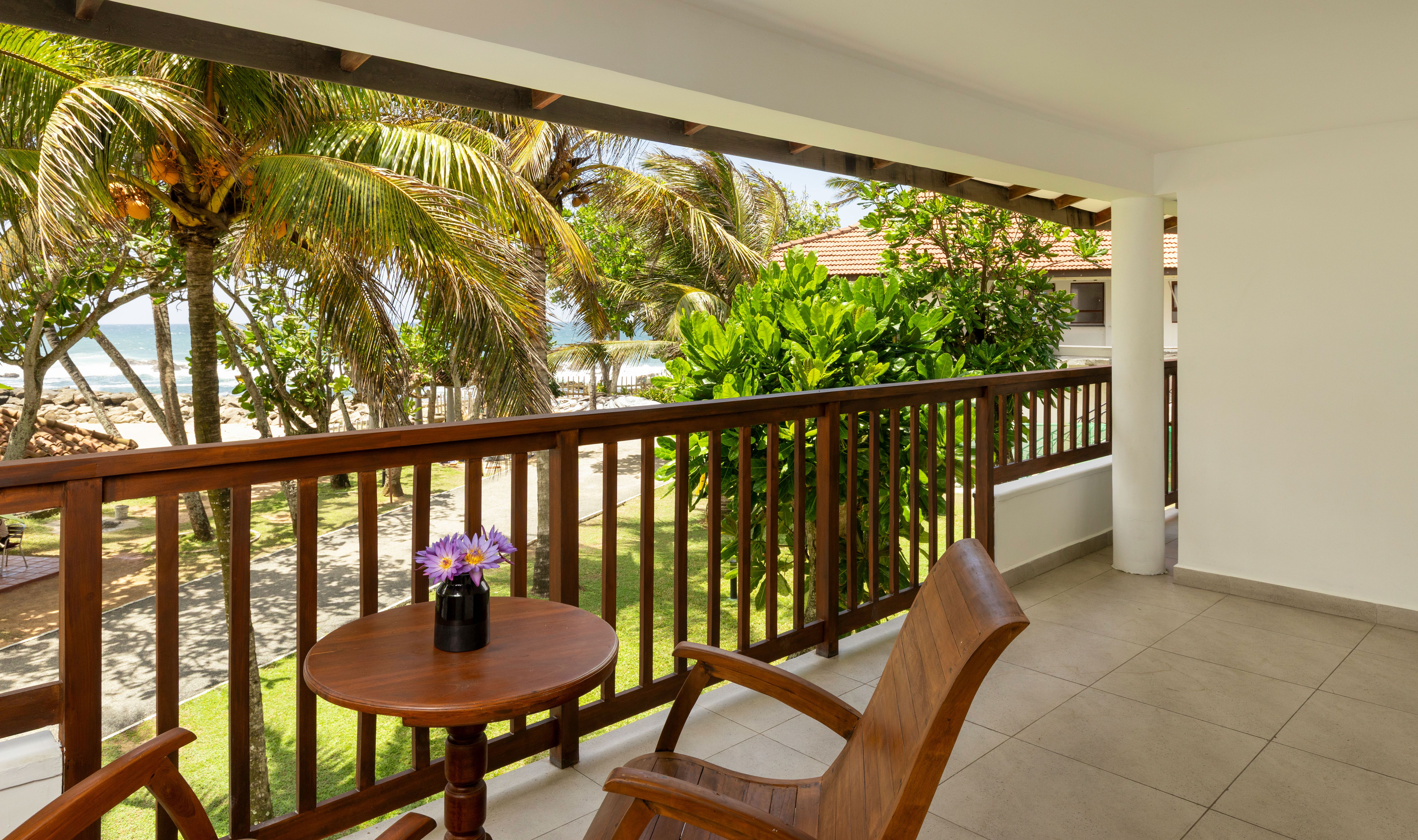Balkon Superior kamer Dickwella Resort & Spa