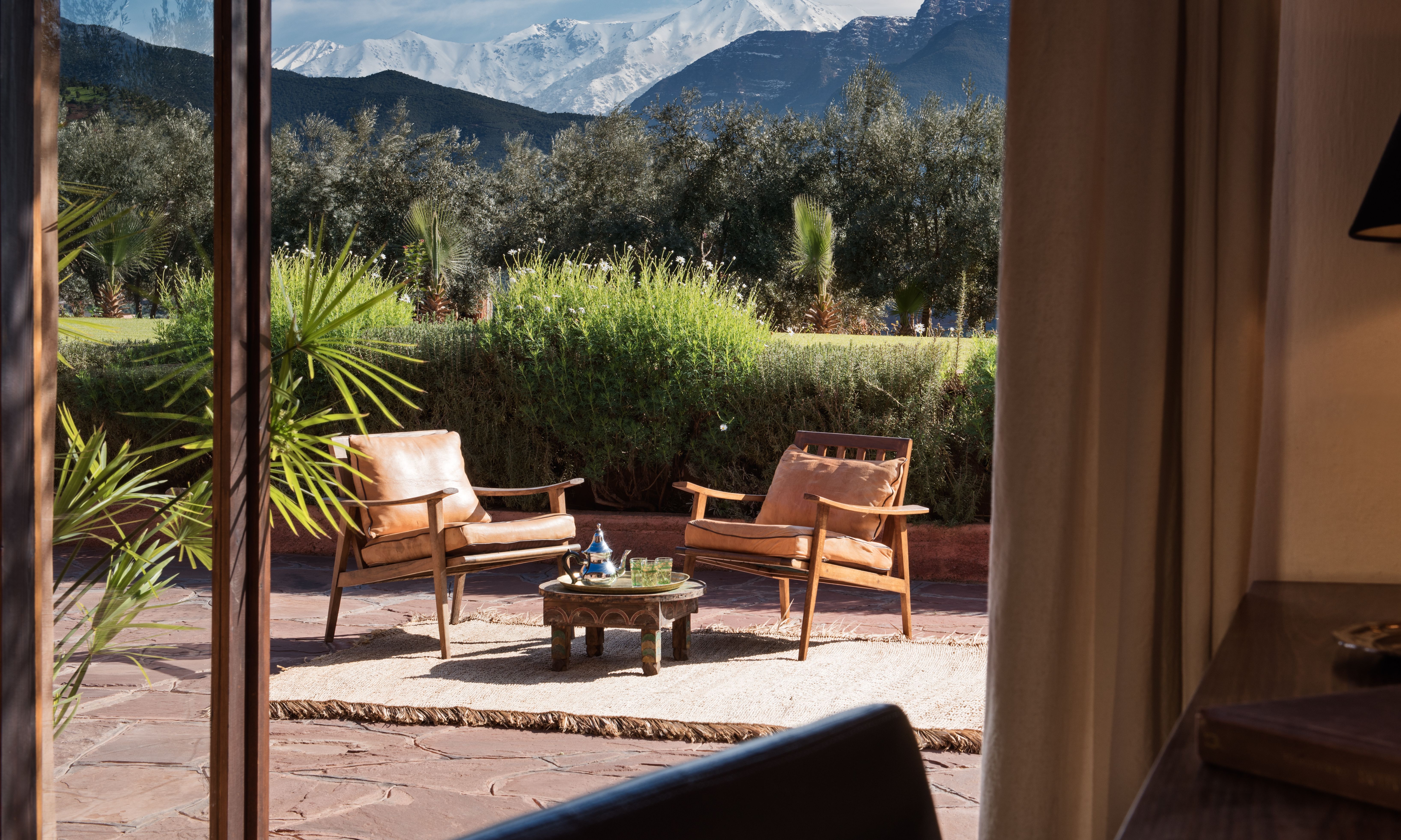 Marokko-Ourika-Kasbah-Bab-Ourika-Terras