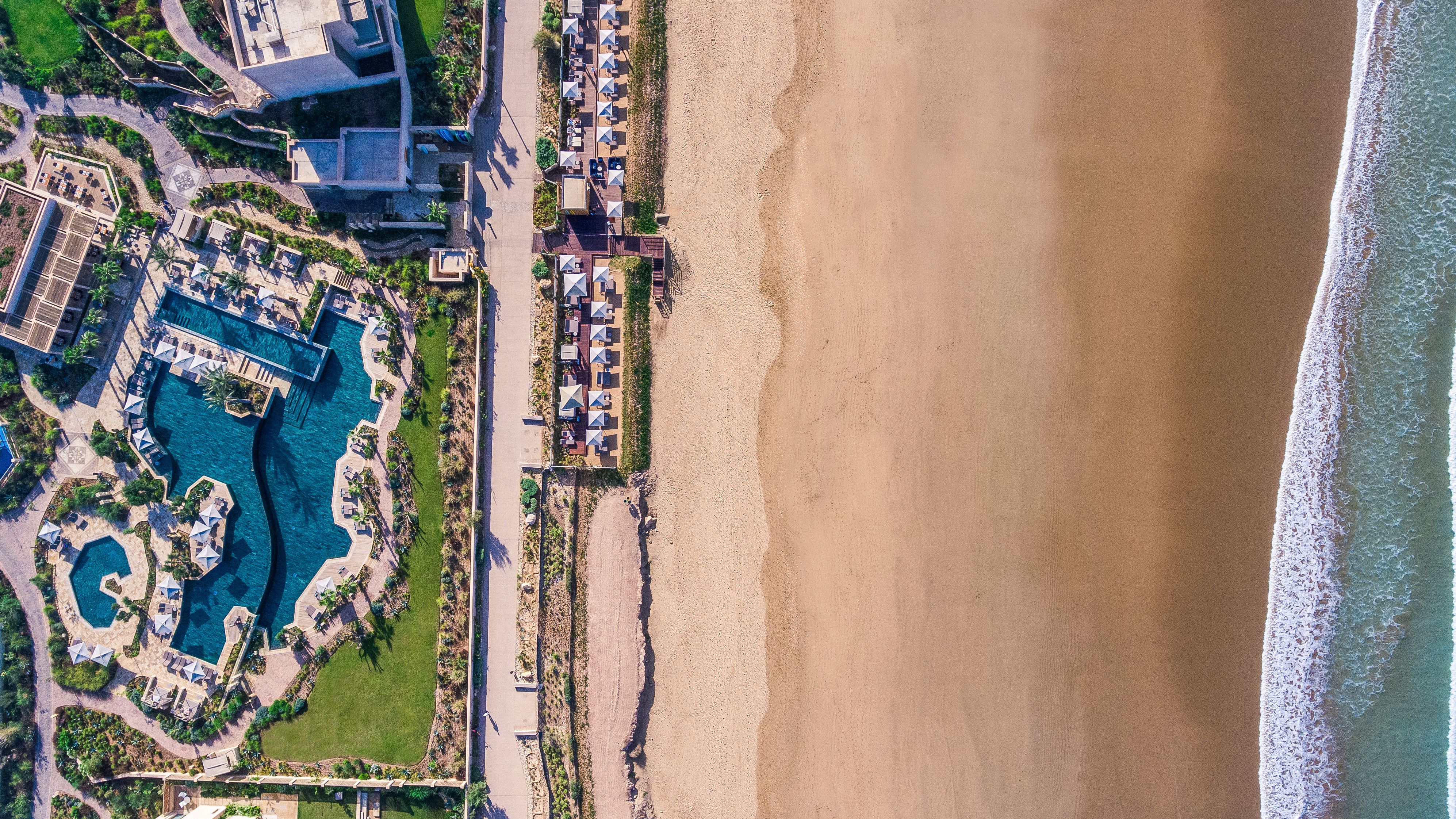 Marokko-Taghazout-Fairmont-Taghazout-Bay-Strand