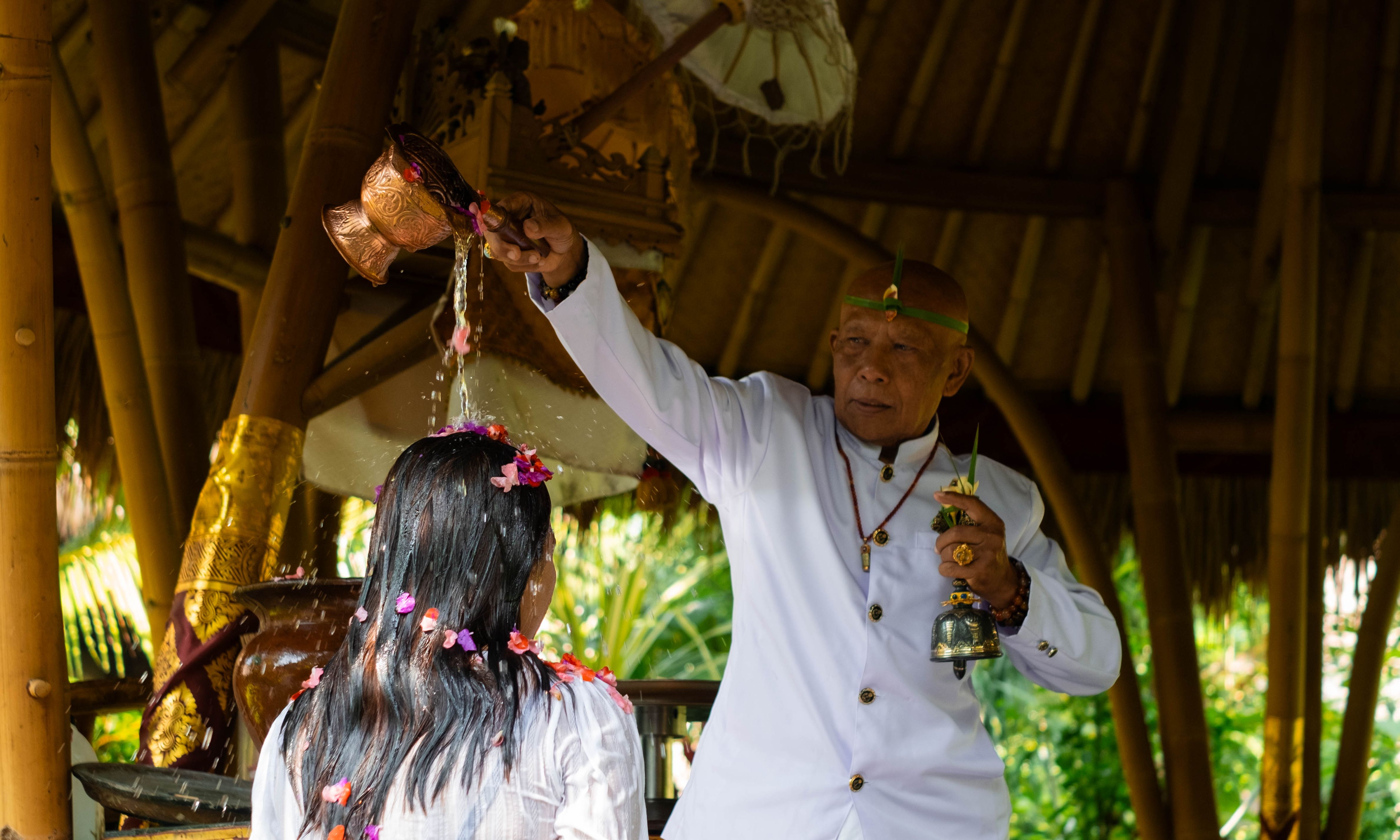 Indonesie-Bali-Ubud-Fivelements-Retreat-Water-Blessing-Ritueel