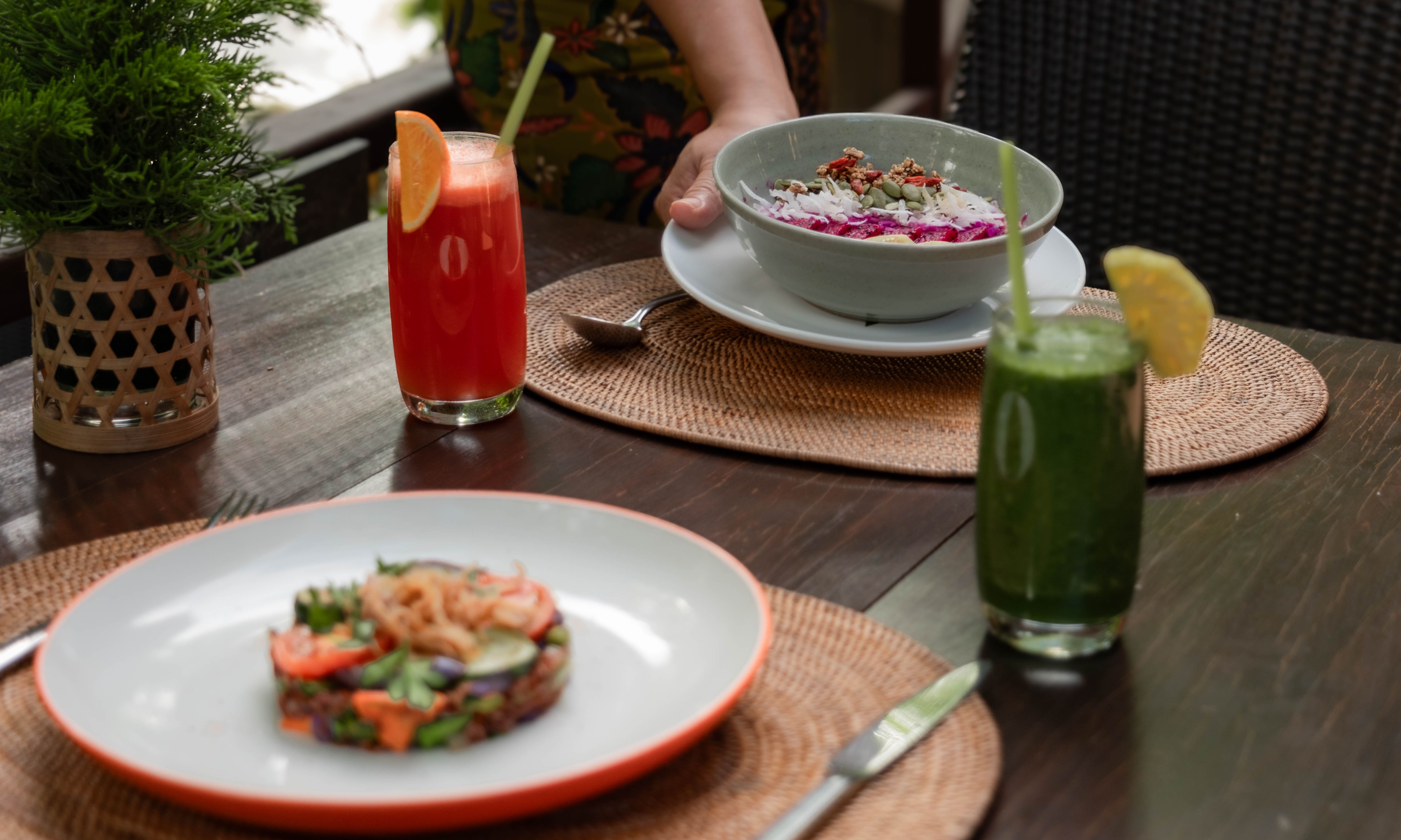 Indonesie-Bali-Ubud-Fivelements-Retreat-Dineren