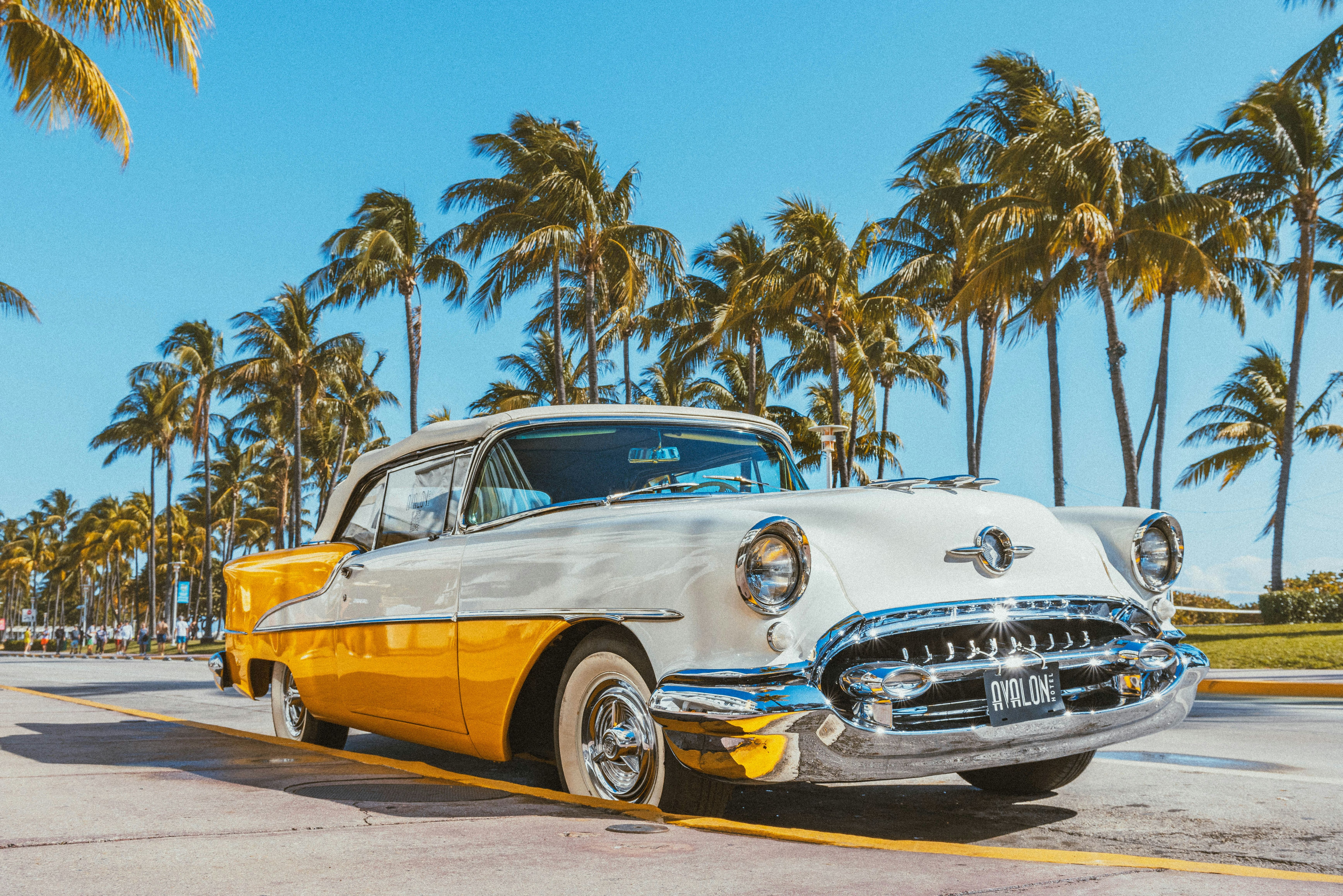 Amerika Miami Beach Oldtimer
