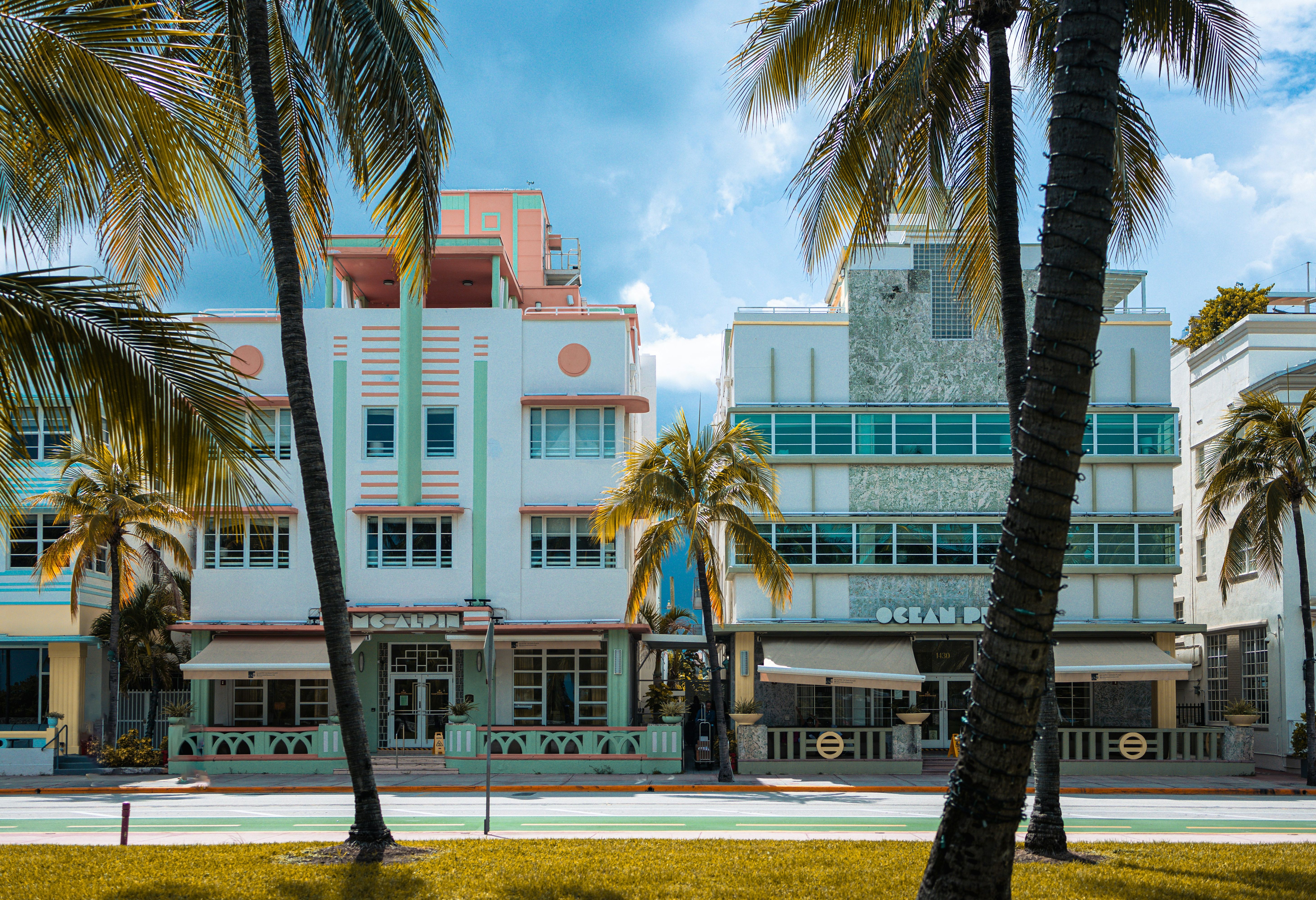 Amerika Miami Ocean Drive Florida