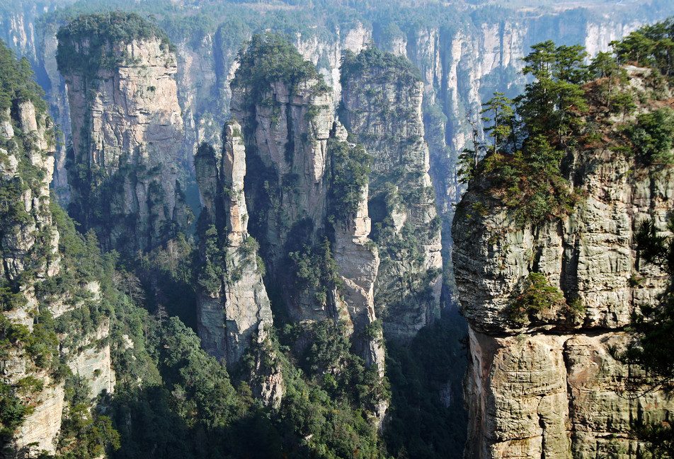 Zhangjiajie National Park in China