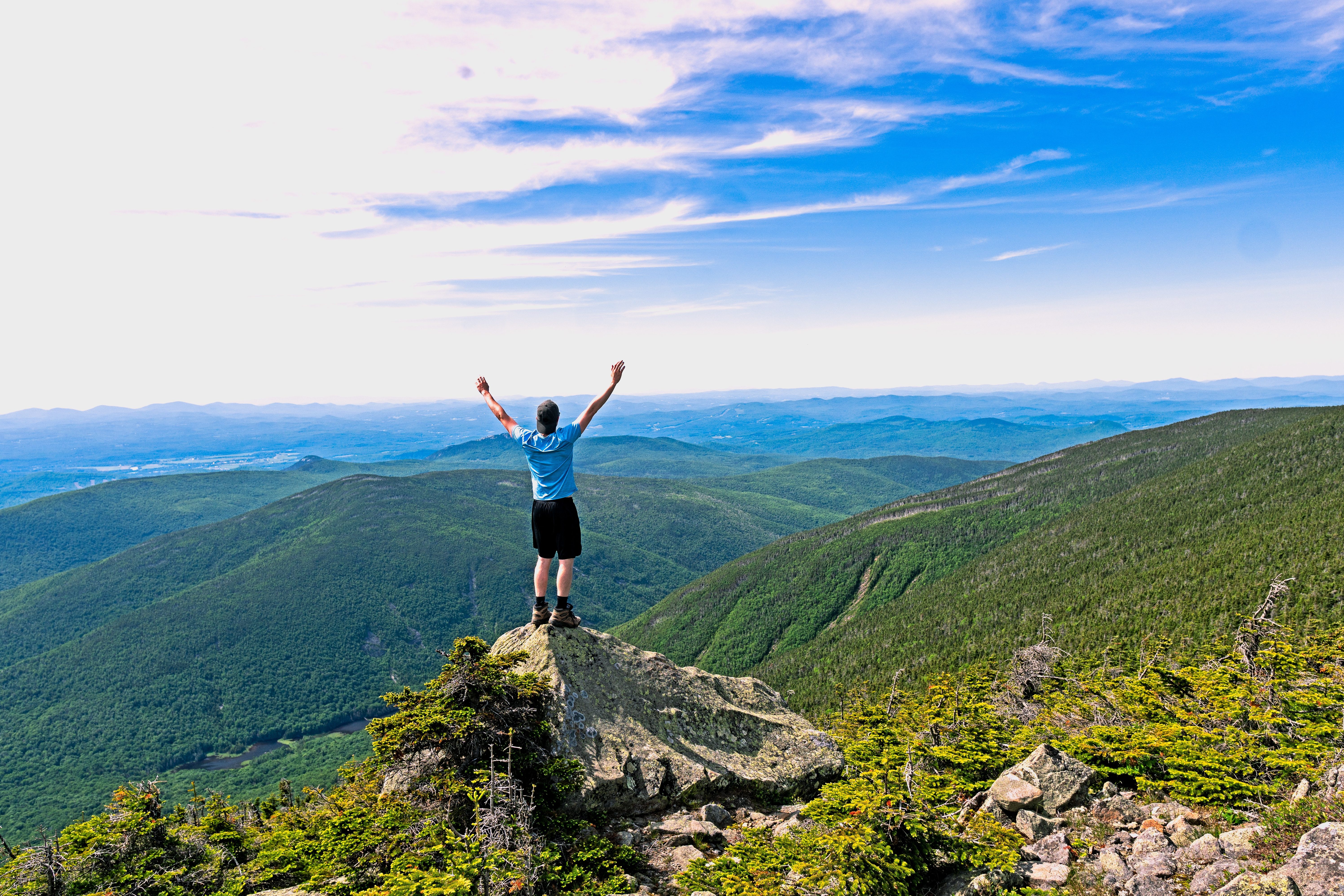Green Mountains in New England in Amerika